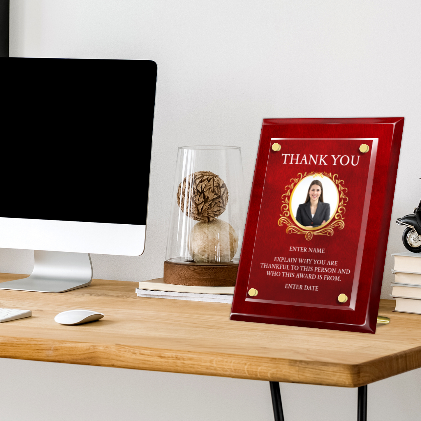 8" x 10" Thank You Award 1