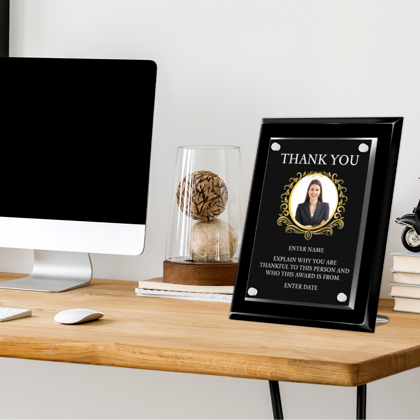 8" x 10" Thank You Award 1