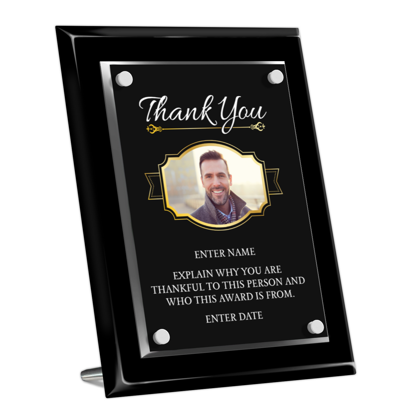 8" x 10" Thank You Award 2