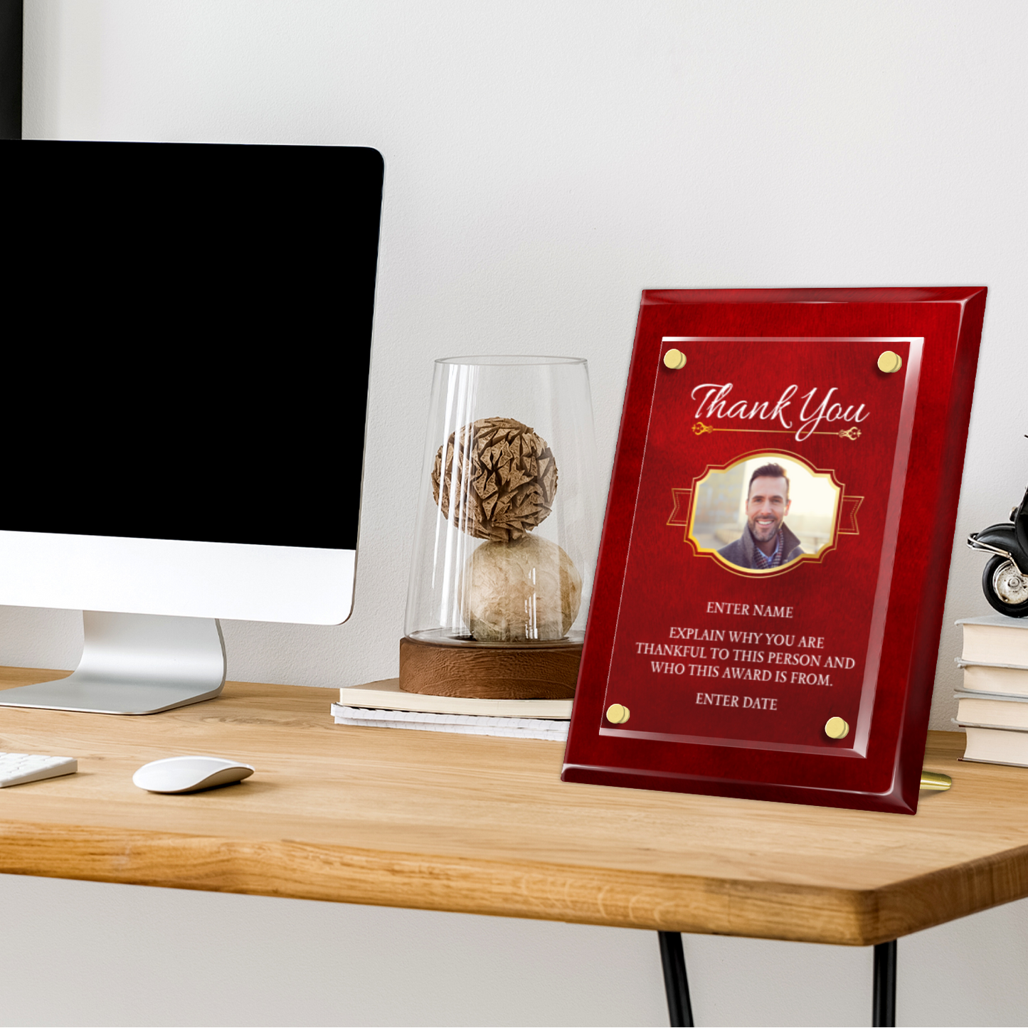 8" x 10" Thank You Award 2