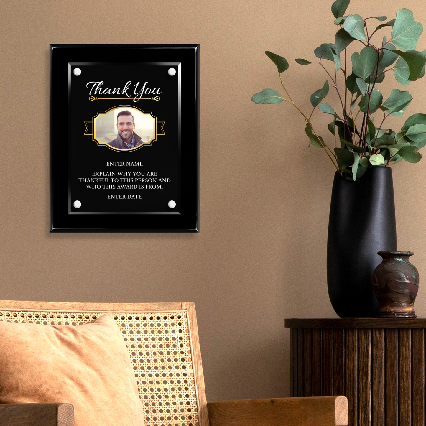 8" x 10" Thank You Award 2