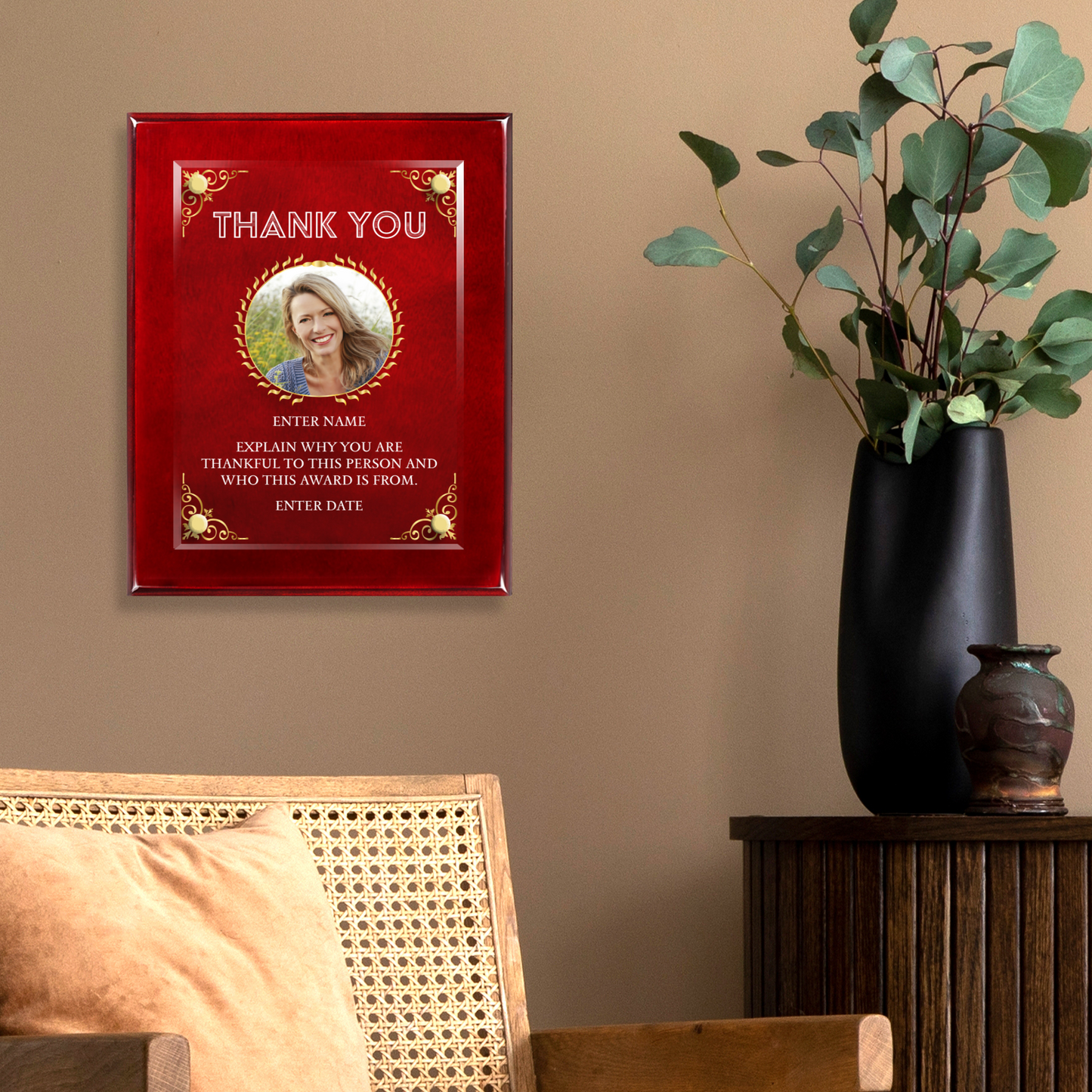 8" x 10" Thank You Award 4