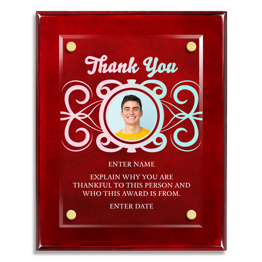 8" x 10" Thank You Award 5