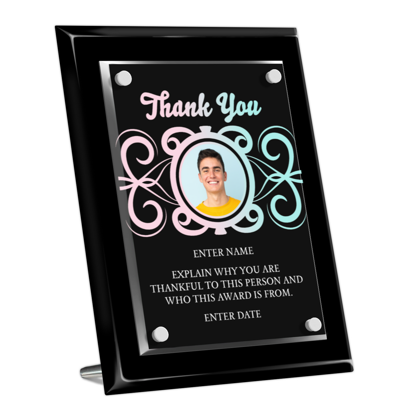 8" x 10" Thank You Award 5