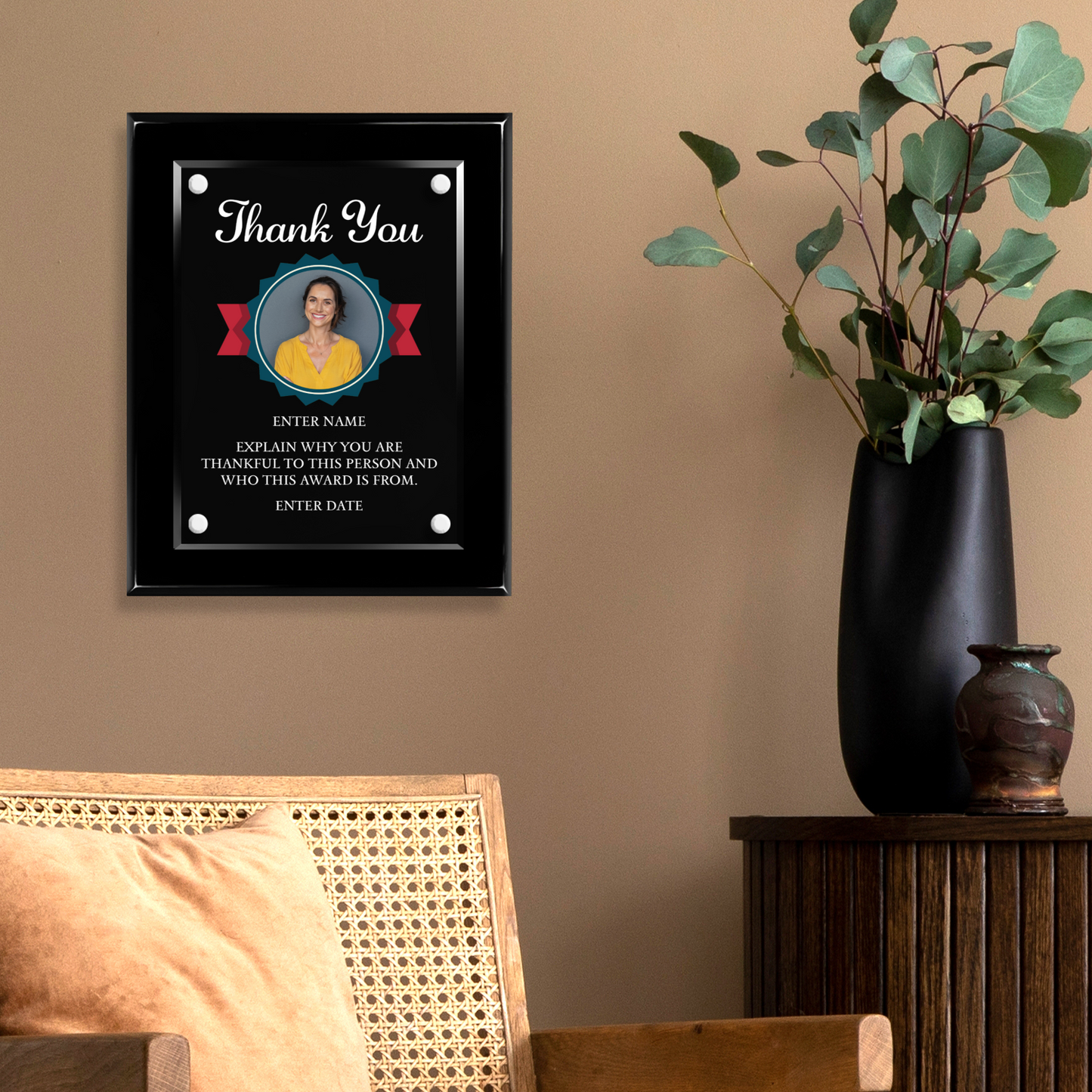 8" x 10" Thank You Award 3