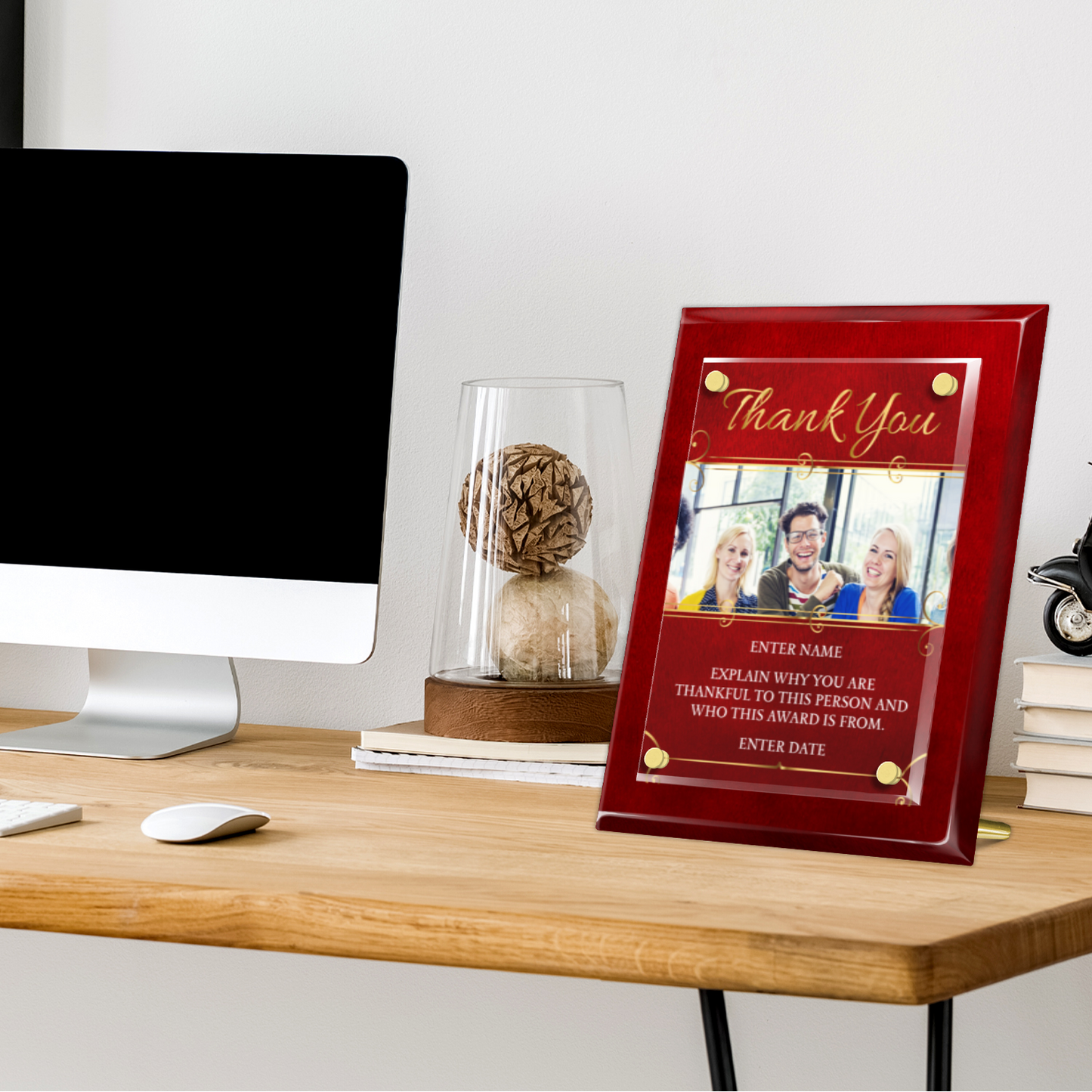 8" x 10" Thank You Award 6
