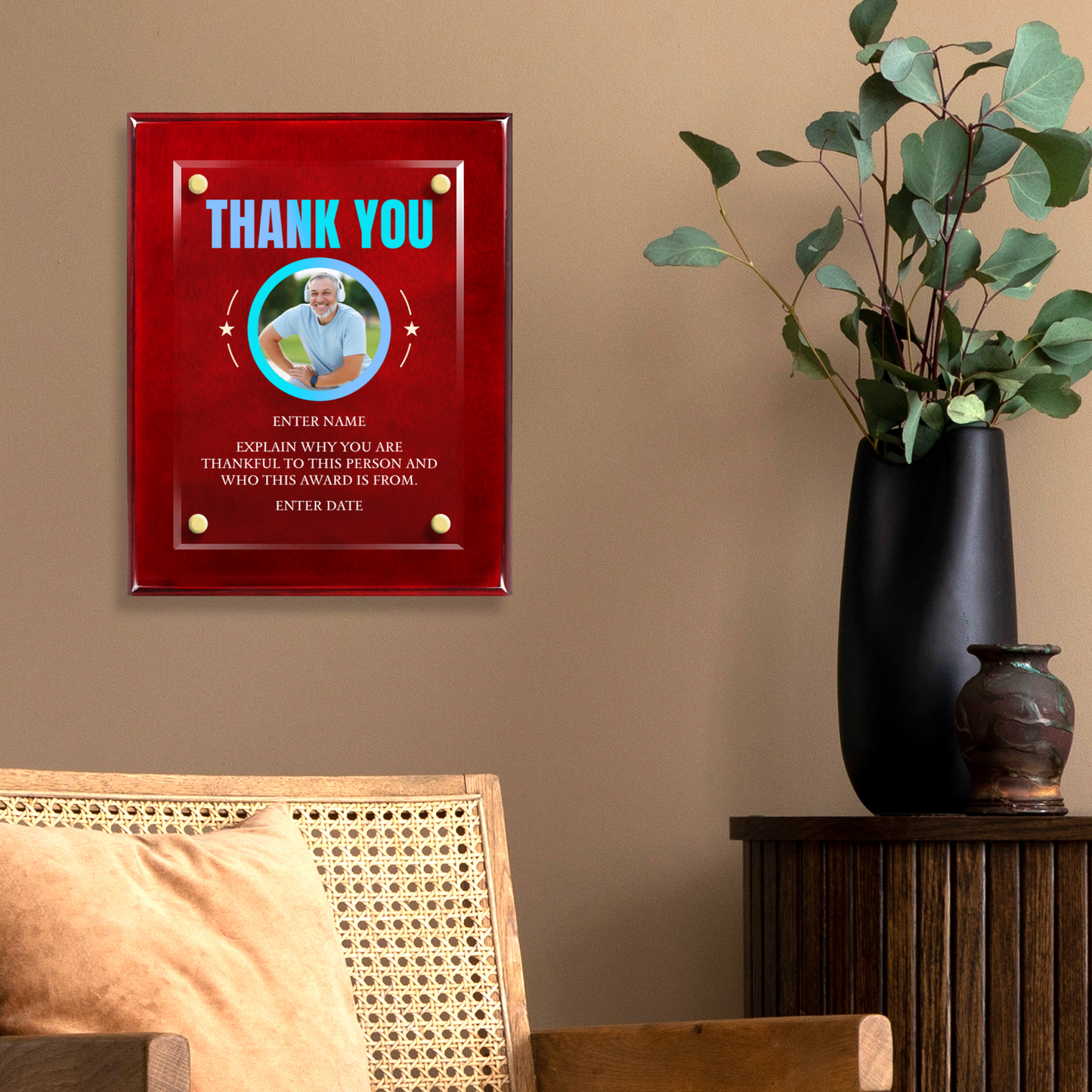 8" x 10" Thank You Award 7