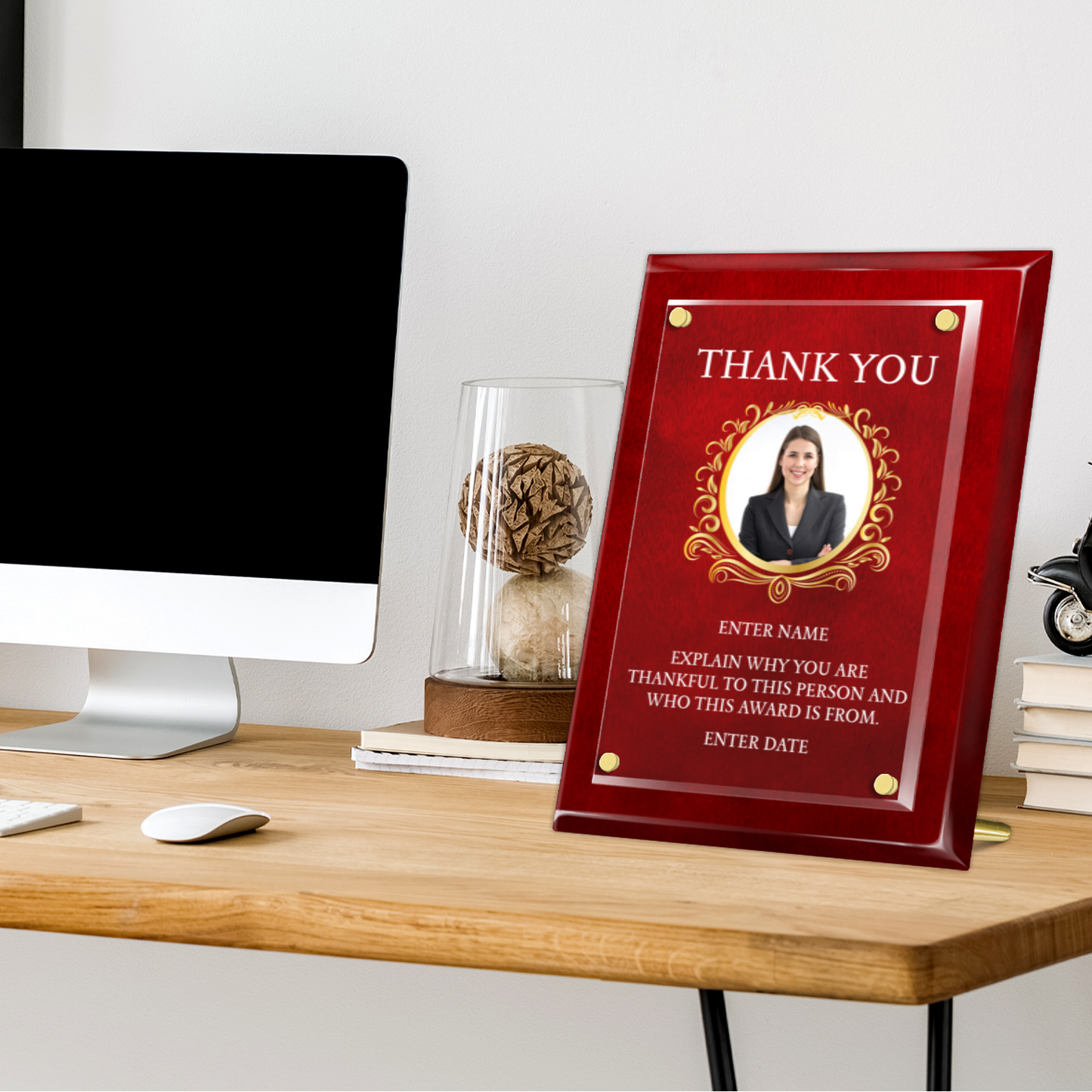 9" x 12" Thank You Award 1