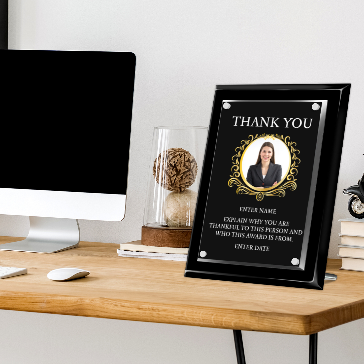 9" x 12" Thank You Award 1