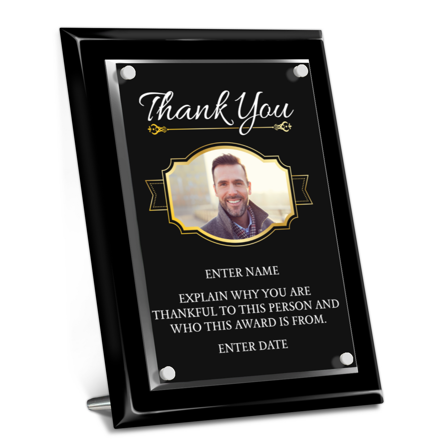 9" x 12" Thank You Award 2