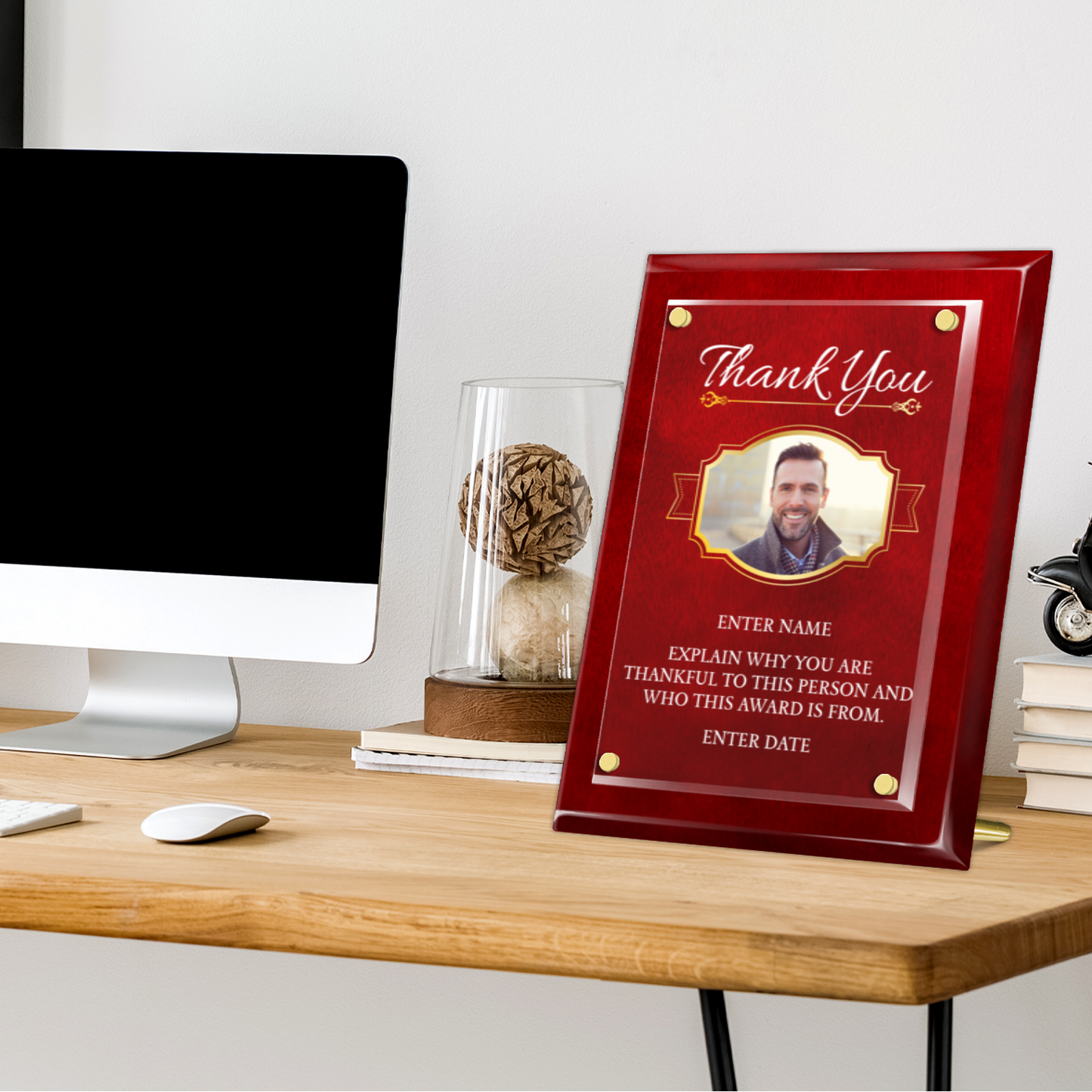 9" x 12" Thank You Award 2