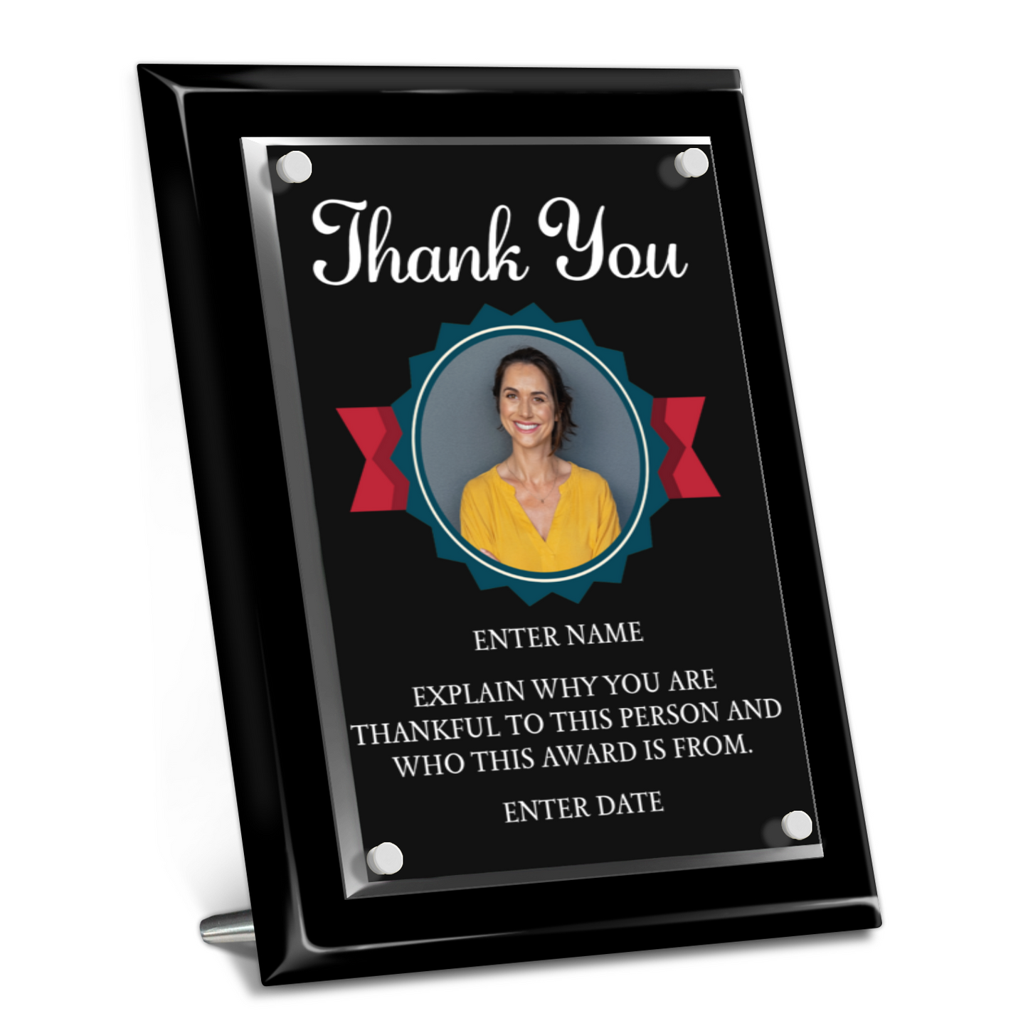9" x 12" Thank You Award 3