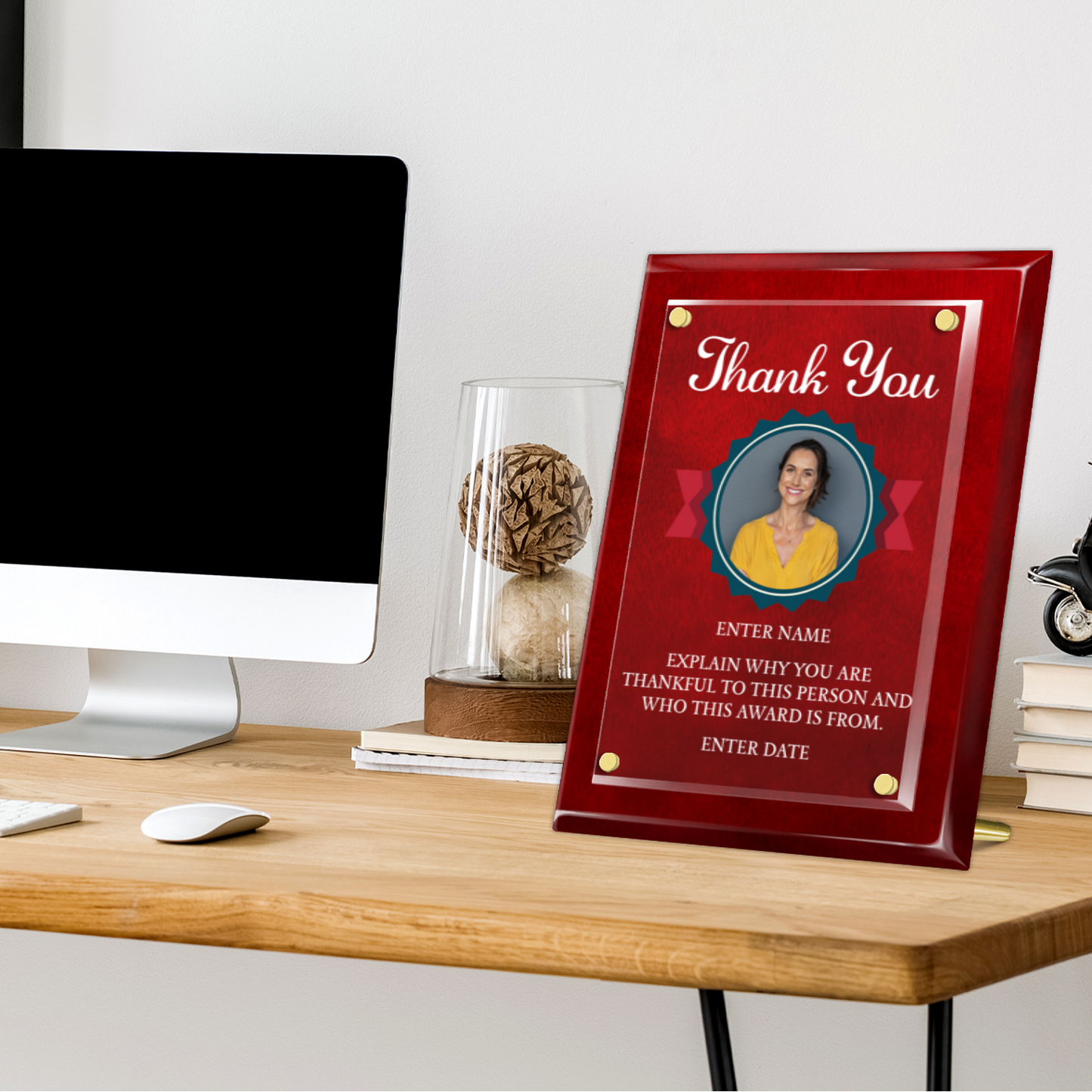 9" x 12" Thank You Award 3