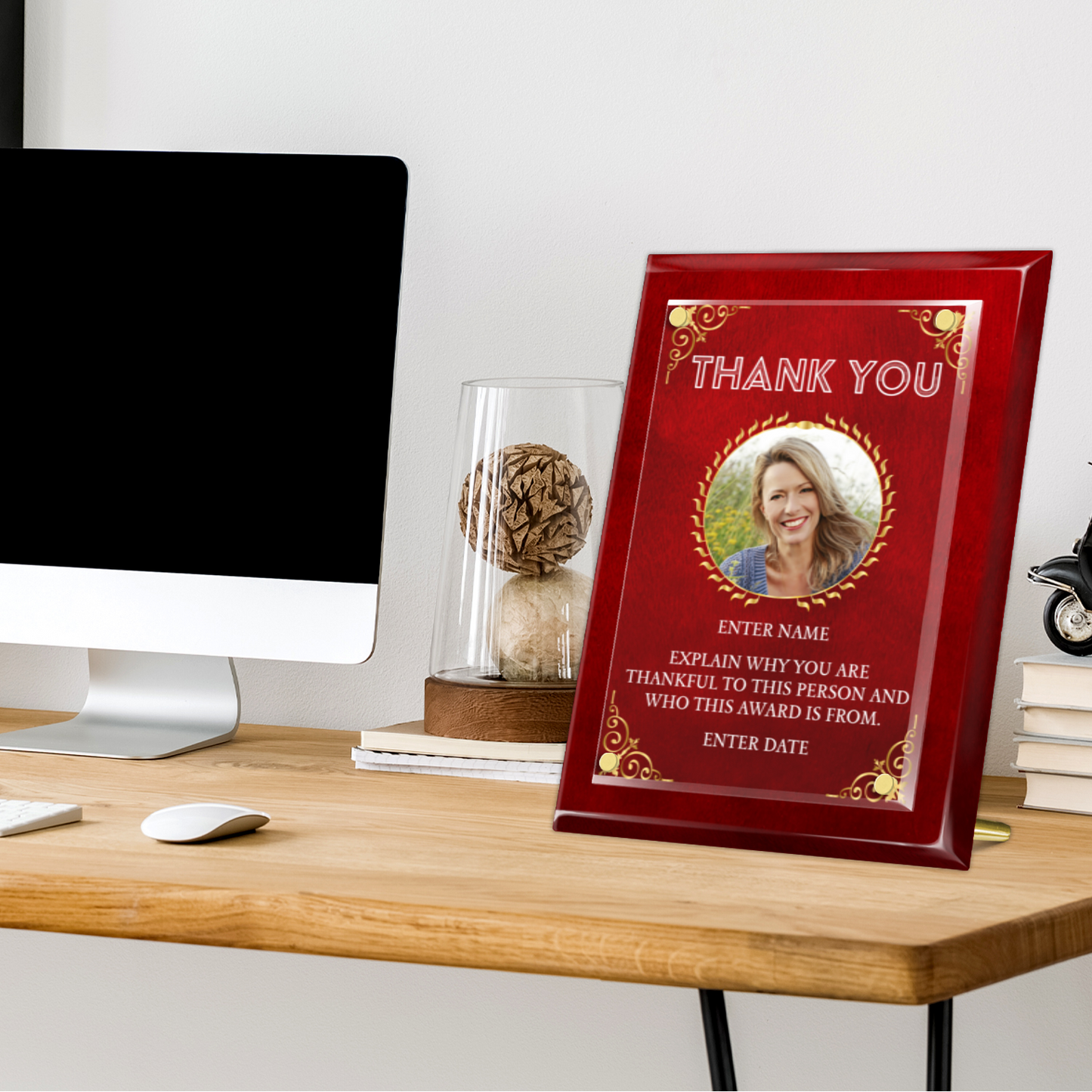 9" x 12" Thank You Award 4