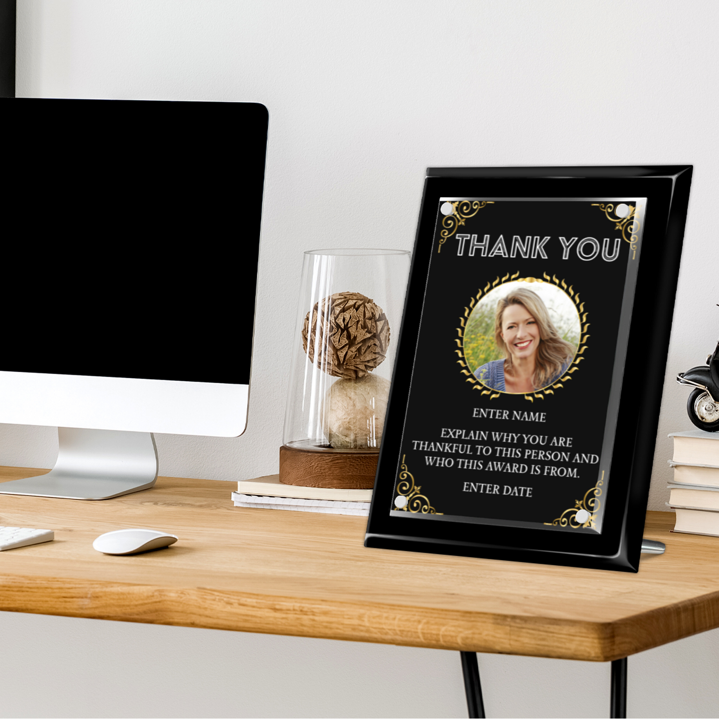 9" x 12" Thank You Award 4