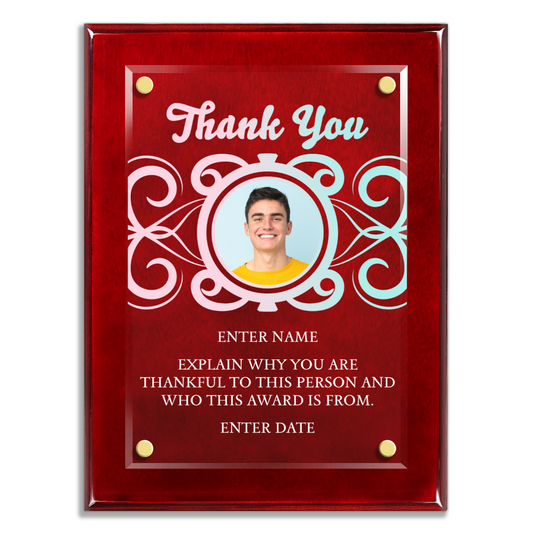 9" x 12" Thank You Award 5