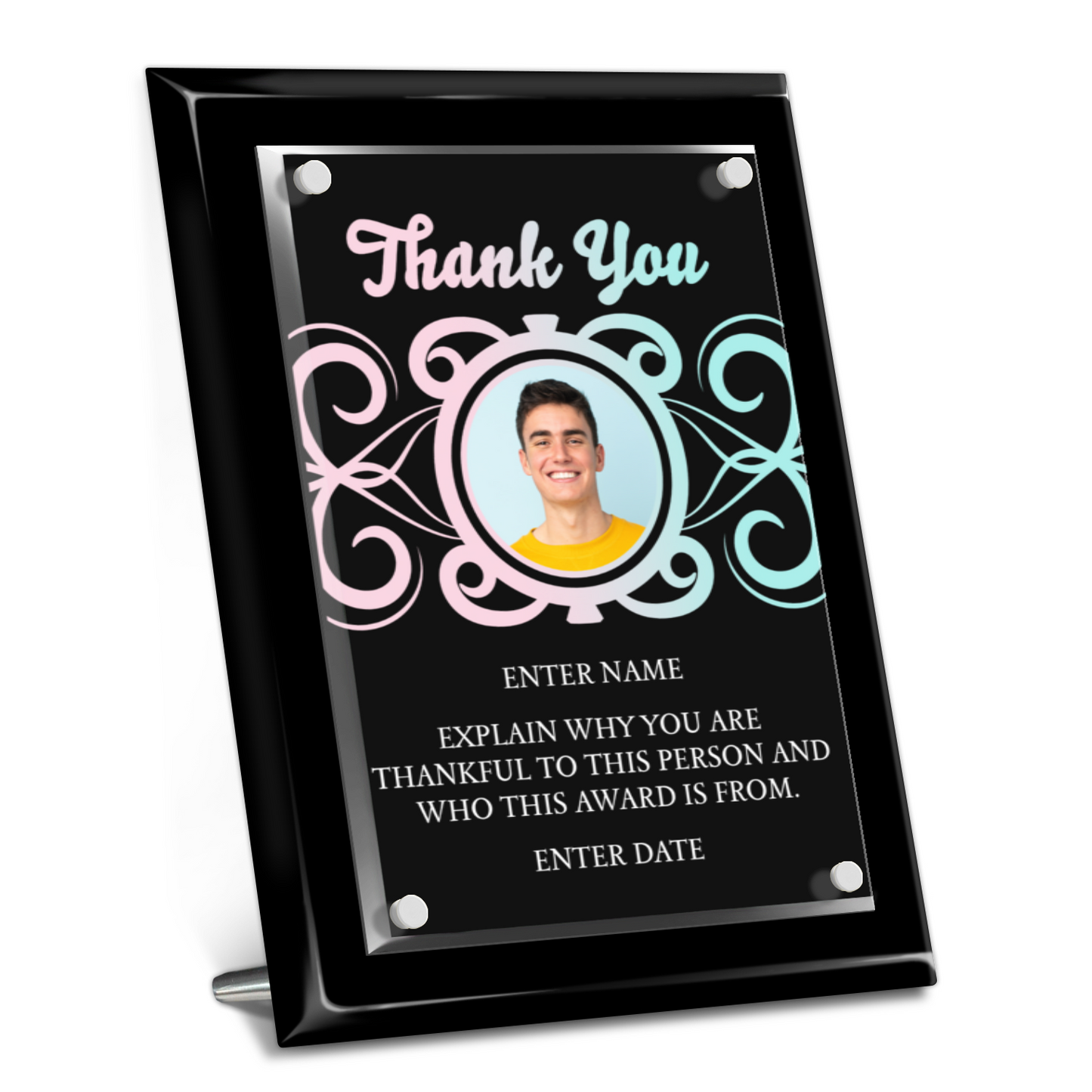 9" x 12" Thank You Award 5