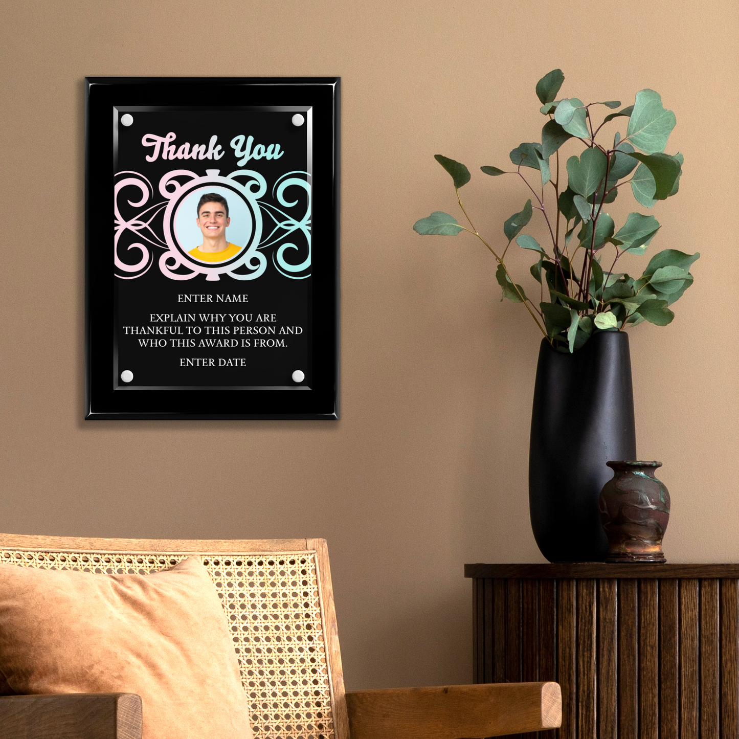 9" x 12" Thank You Award 5