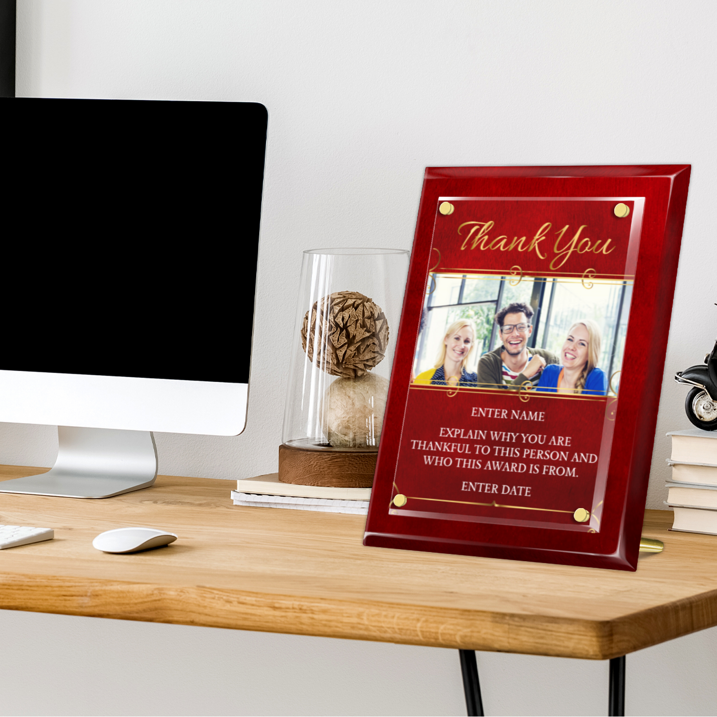9" x 12" Thank You Award 6