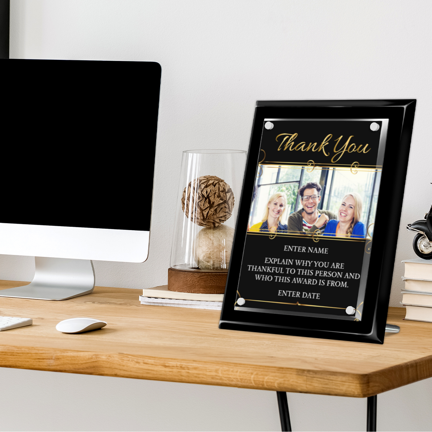 9" x 12" Thank You Award 6