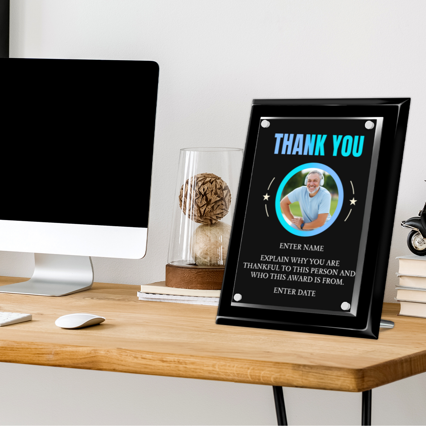 9" x 12" Thank You Award 7