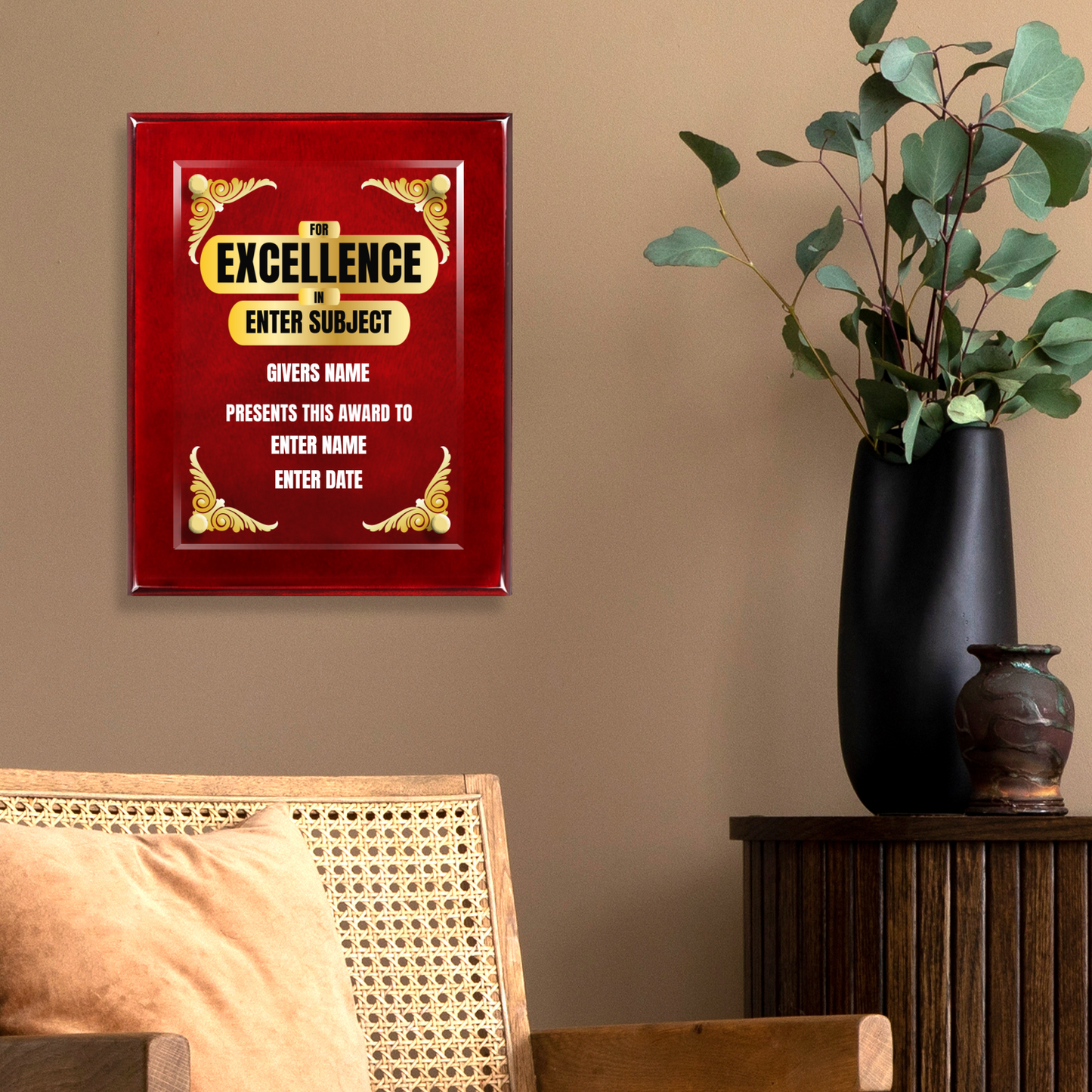 8" x 10" Excellence Award 2