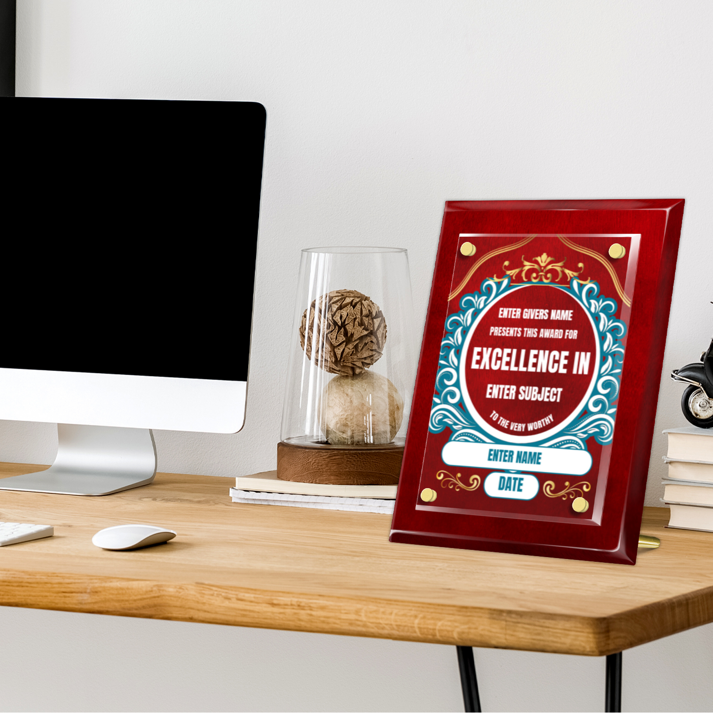 8" x 10" Excellence Award 3