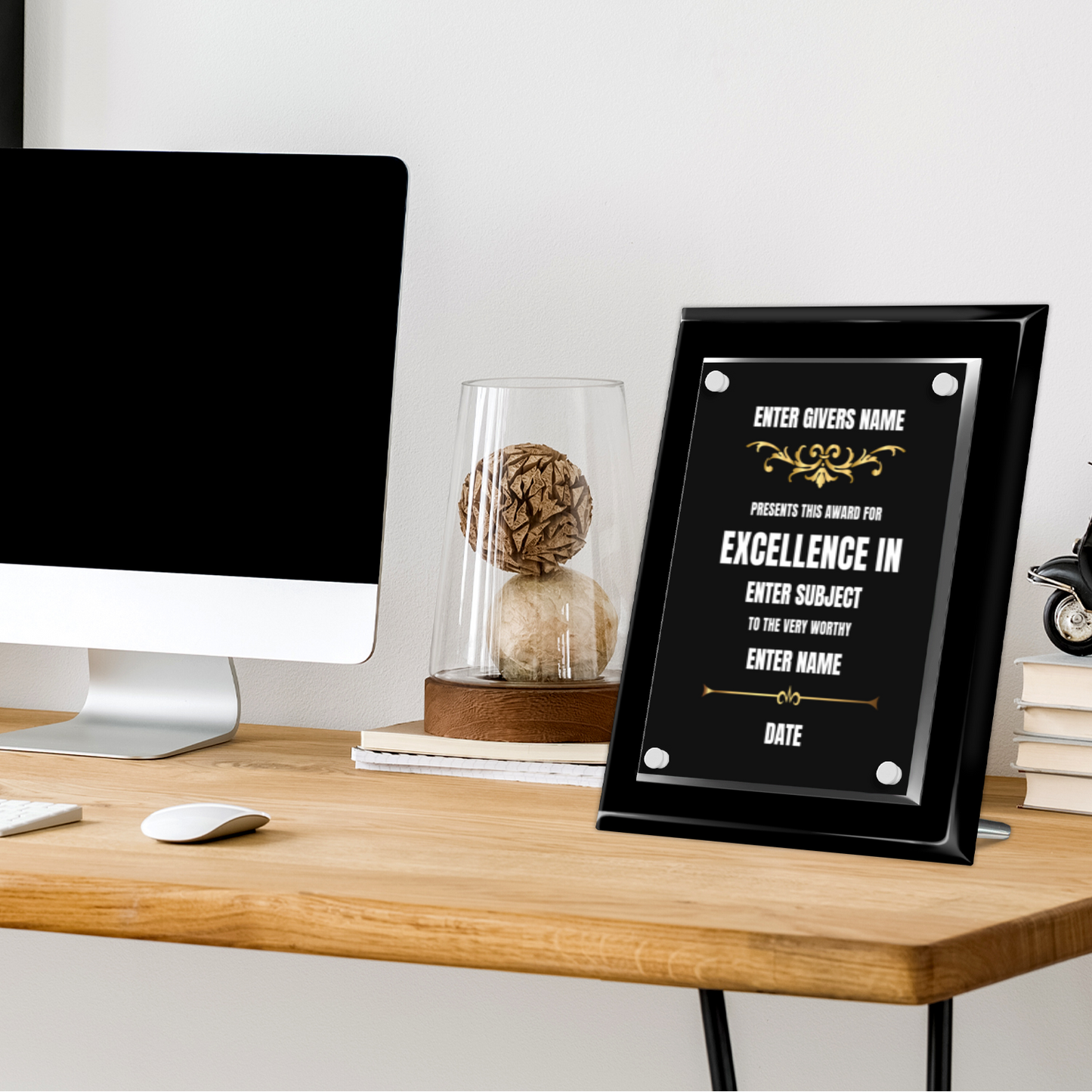 8" X 10" Excellence Award 4