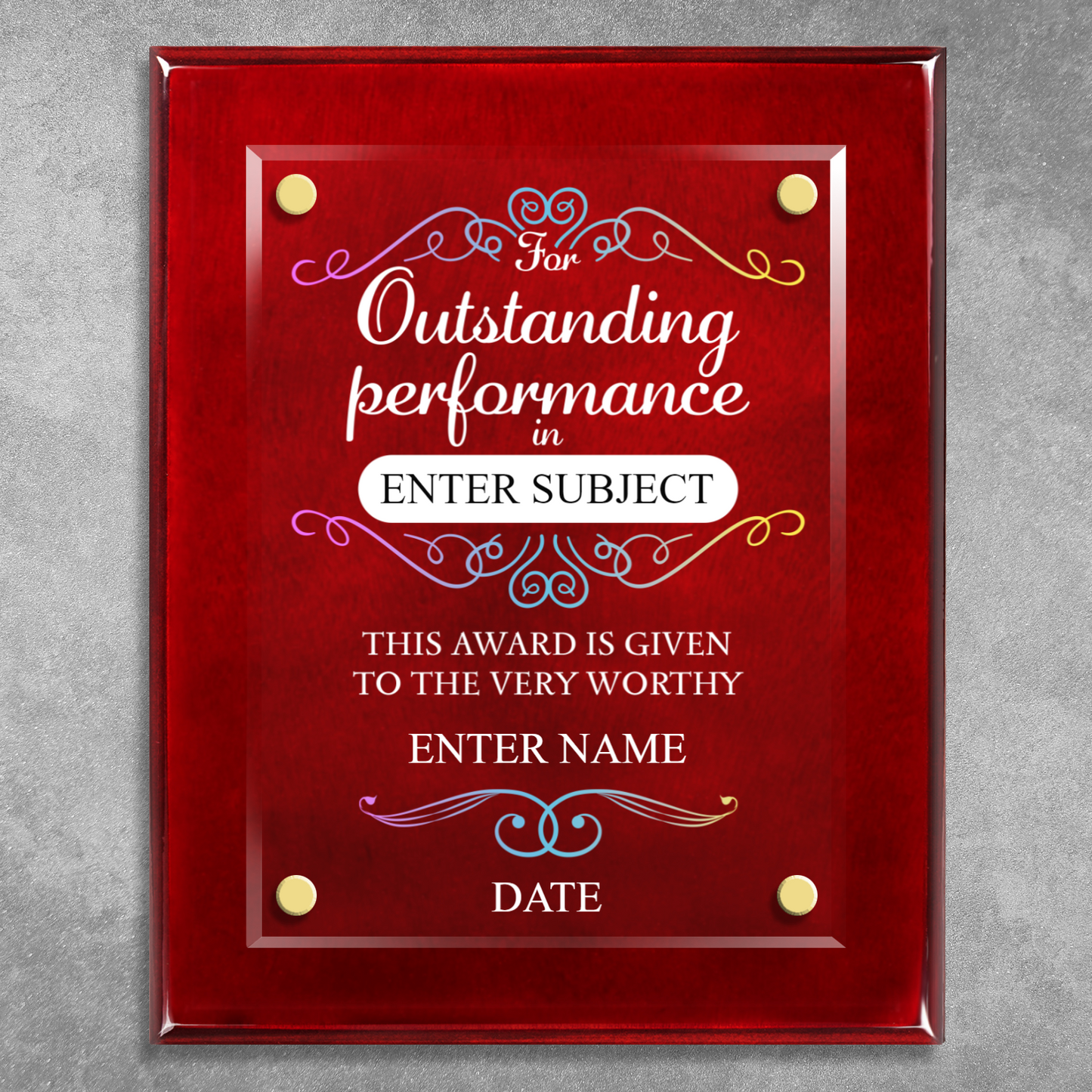 Outstanding Performance Award 1