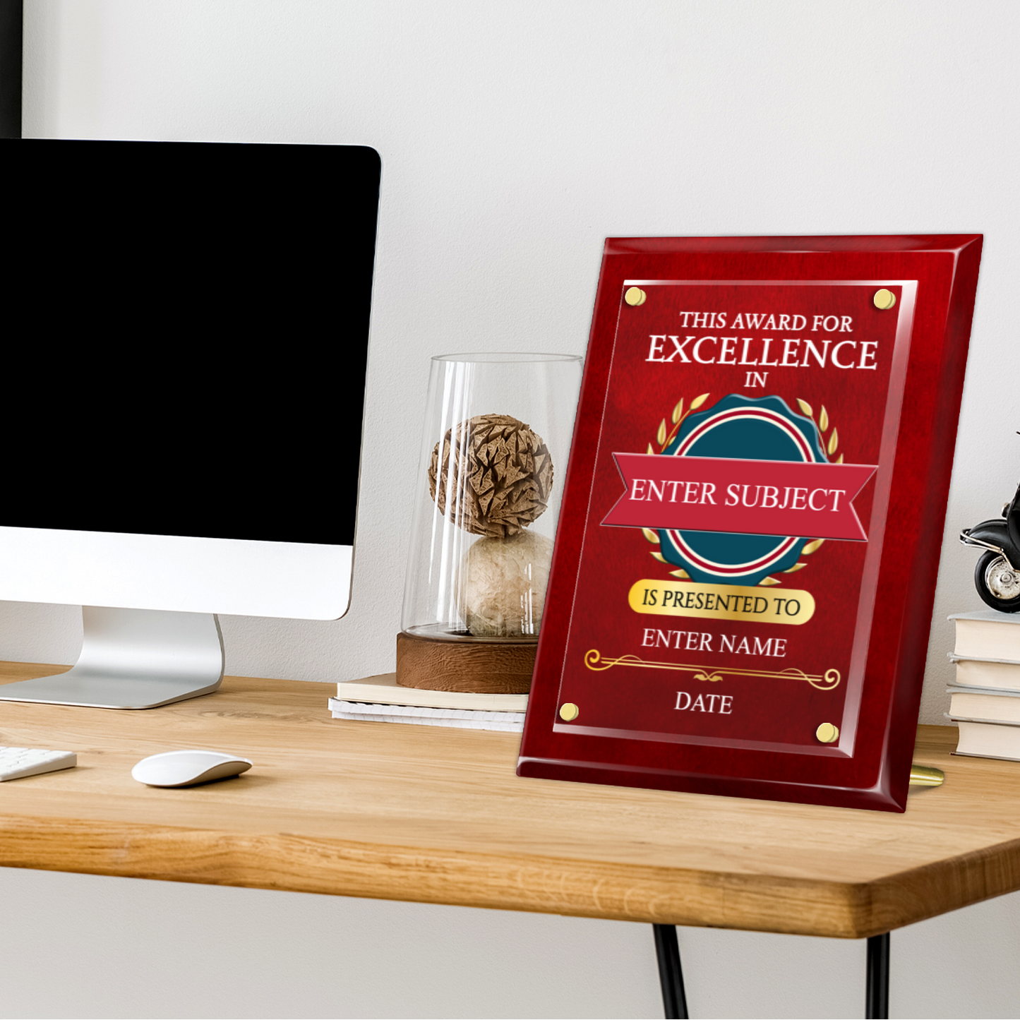 9" x 12" Excellence Award 1