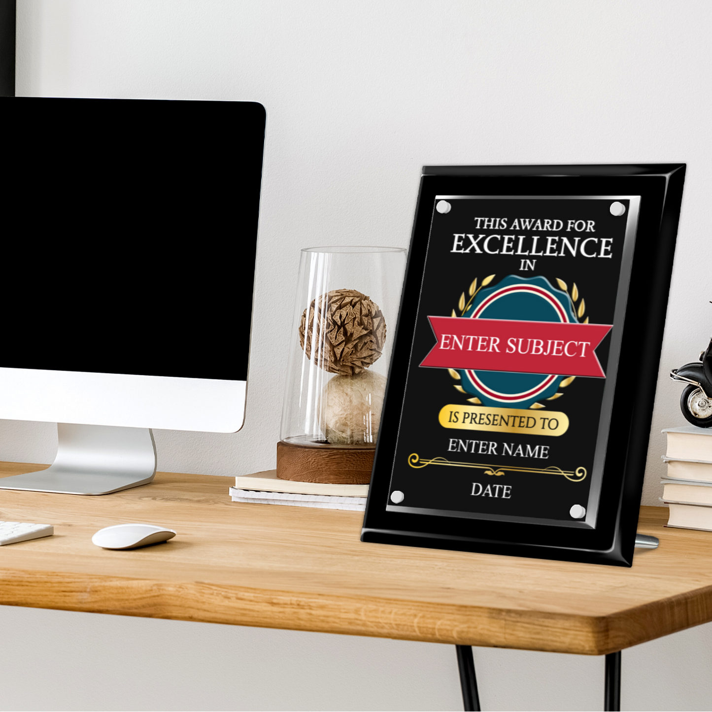 9" x 12" Excellence Award 1