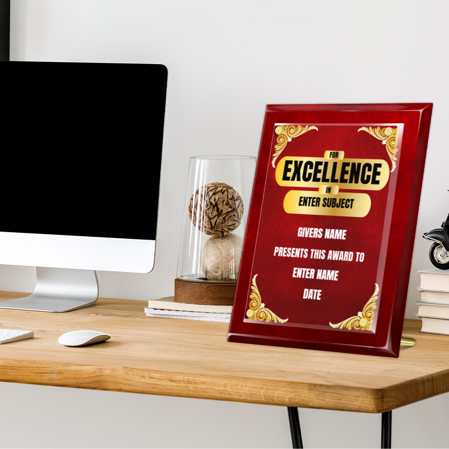 9" x 12" Excellence Award 2
