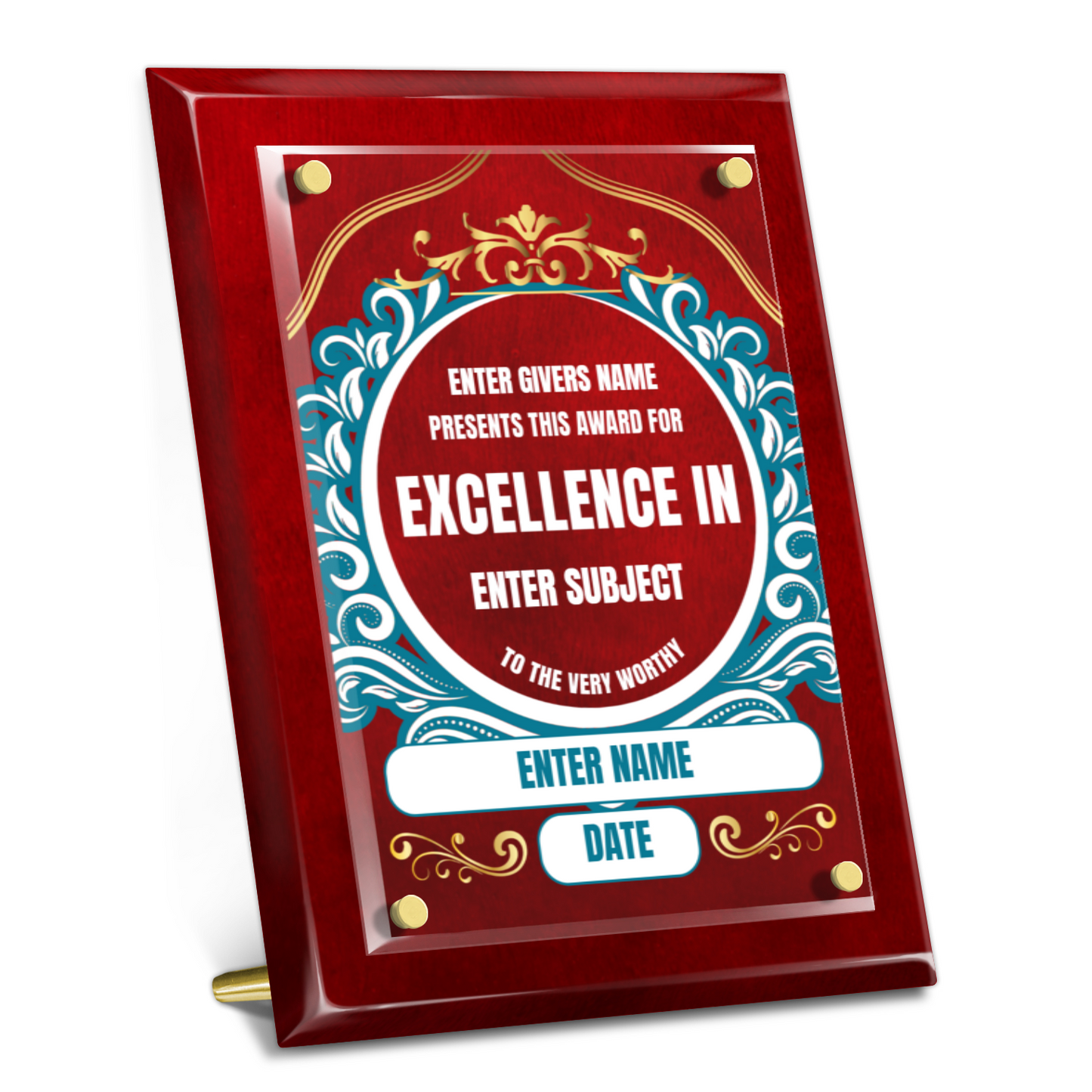 9" x 12" Excellence Award 3