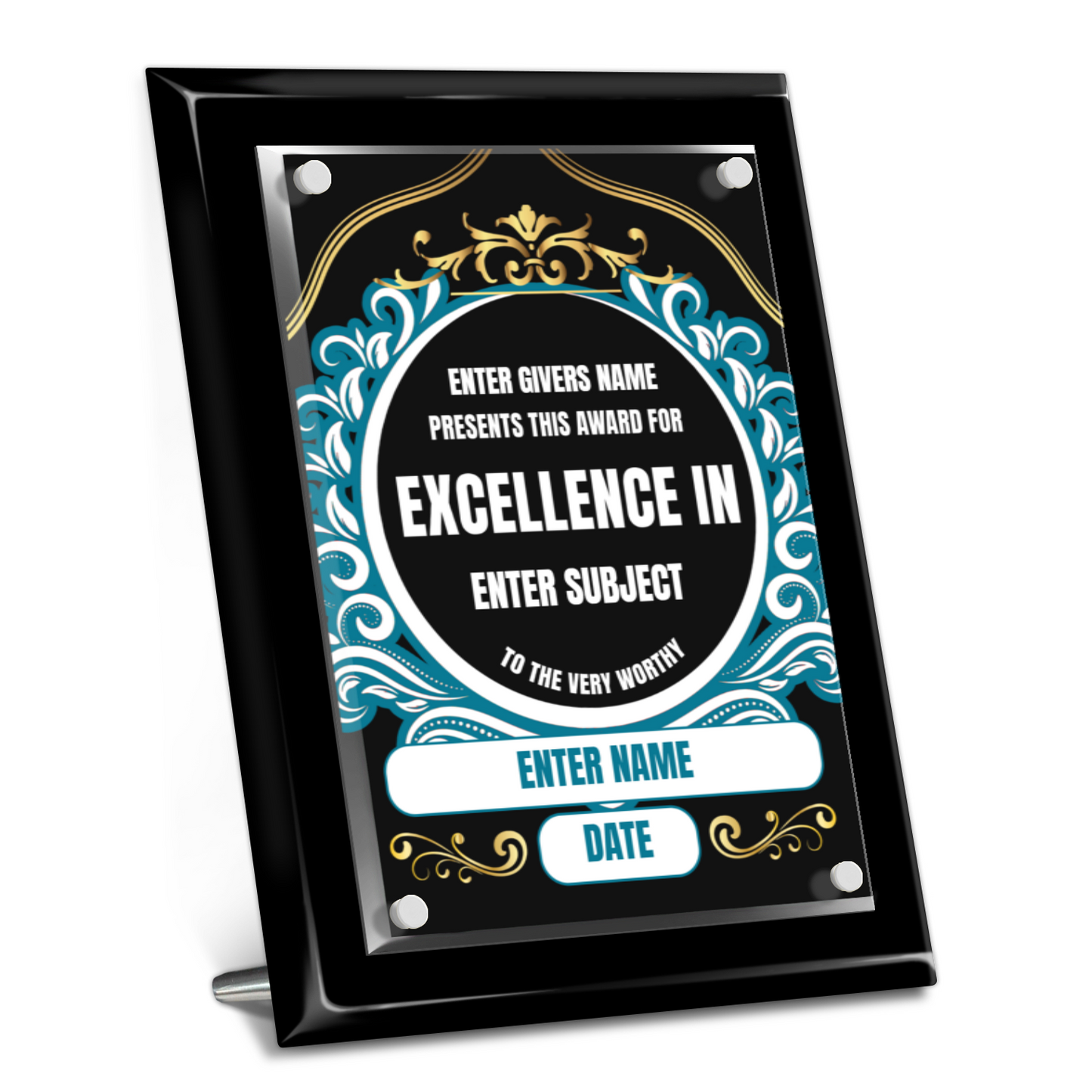 9" x 12" Excellence Award 3
