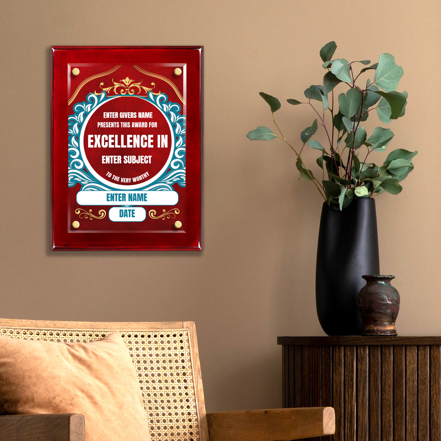 9" x 12" Excellence Award 3