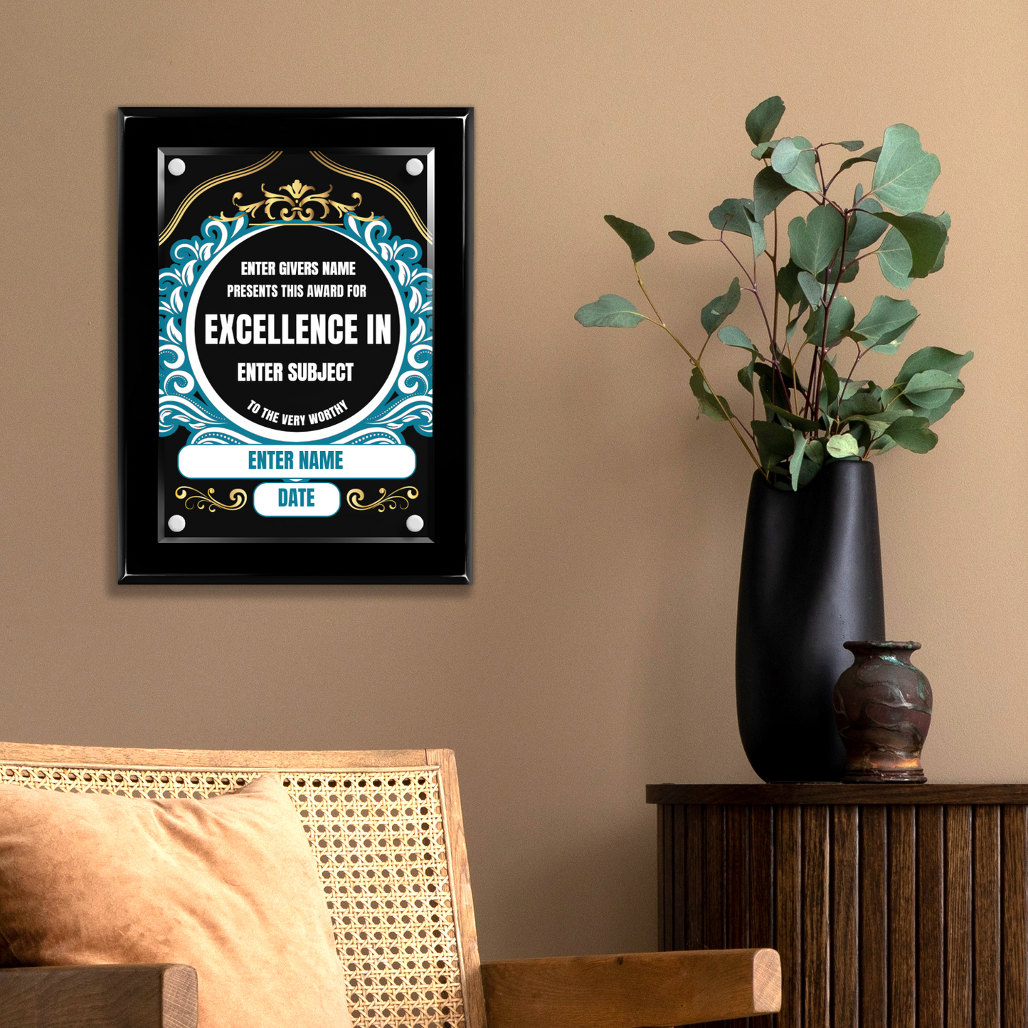 9" x 12" Excellence Award 3
