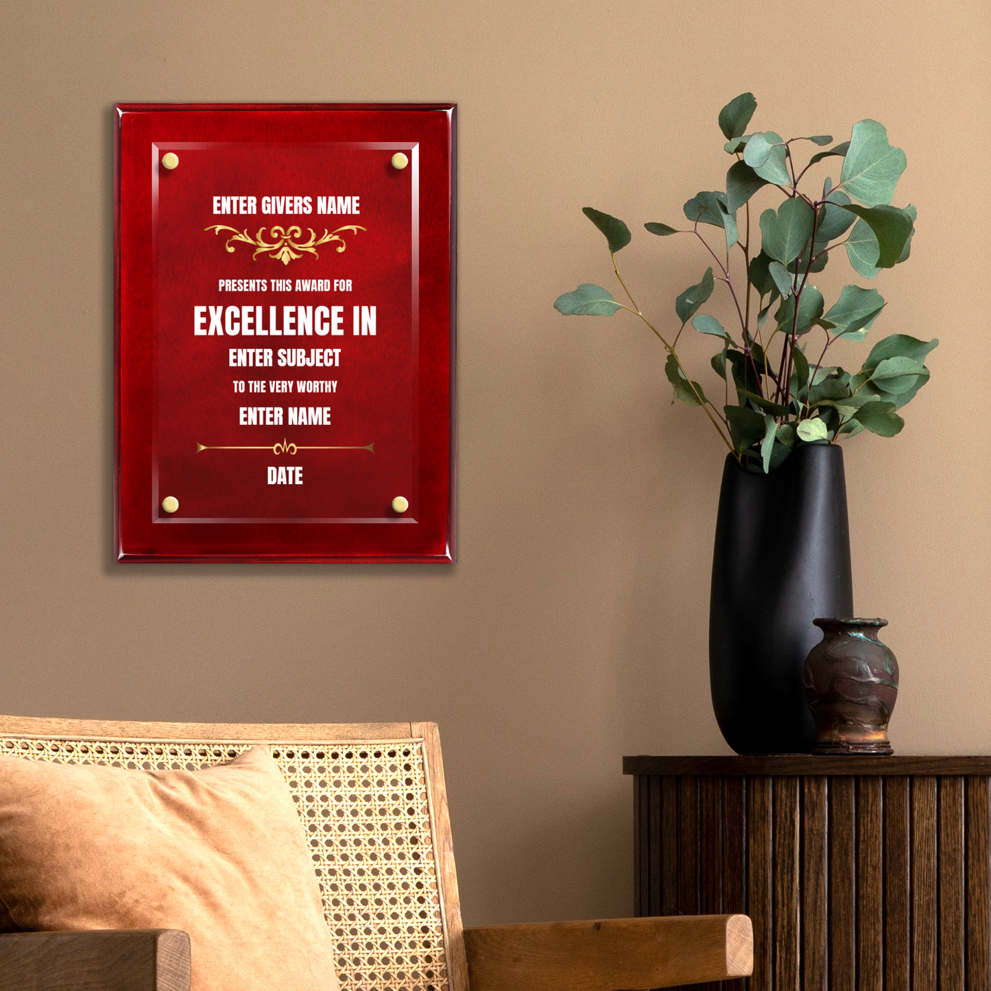 9" x 12" Excellence Award 4