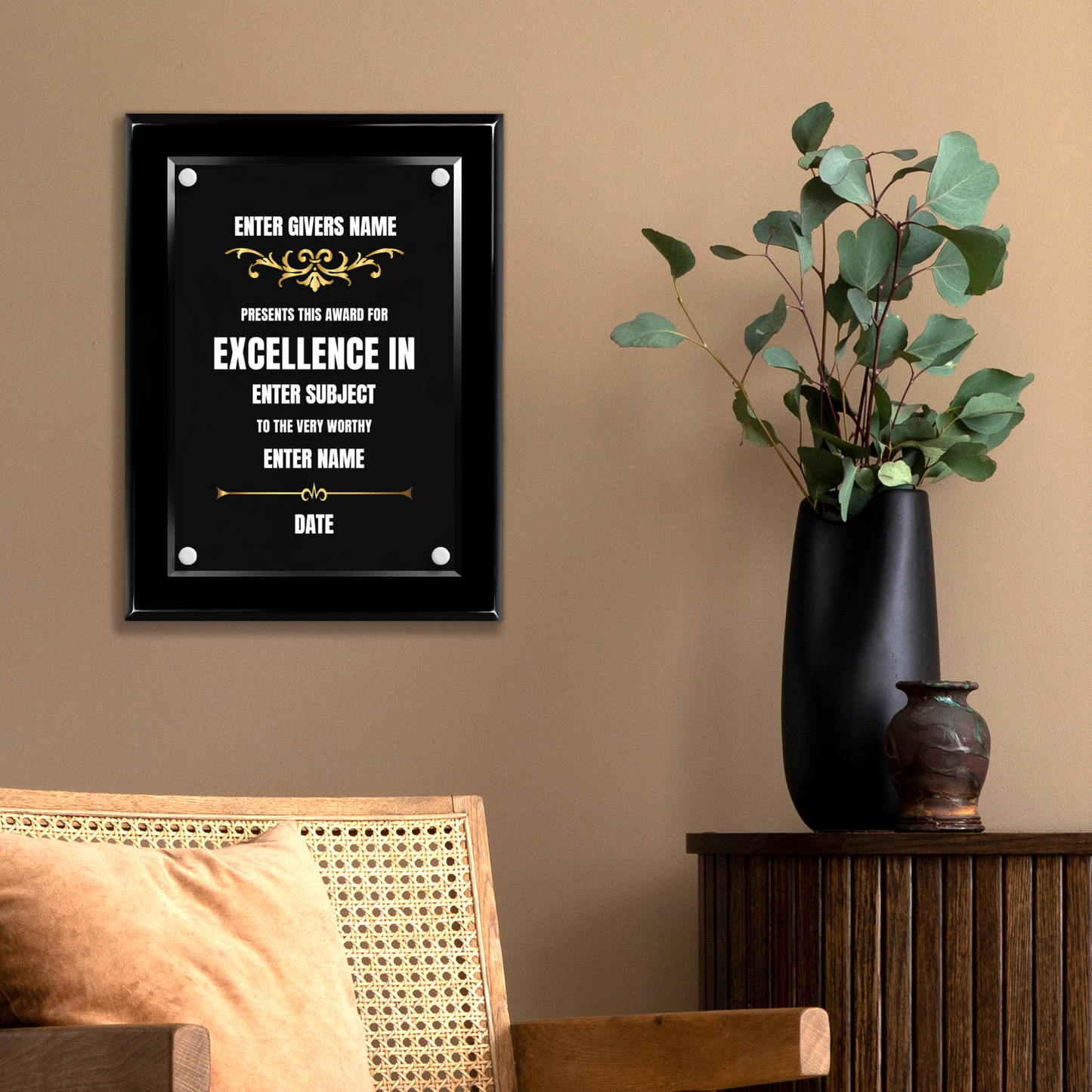 9" x 12" Excellence Award 4