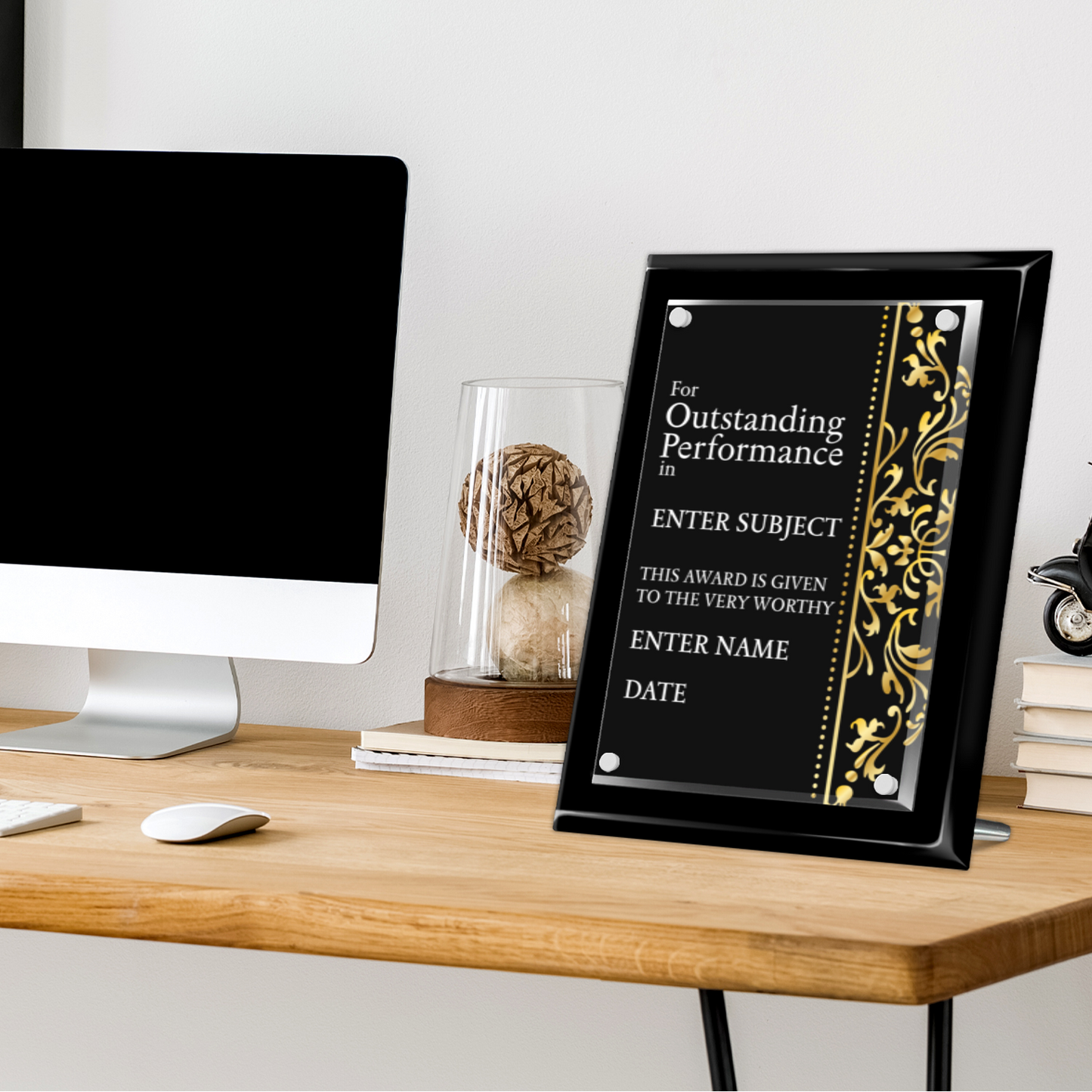 9" x 12" Outstanding Performance Award 2