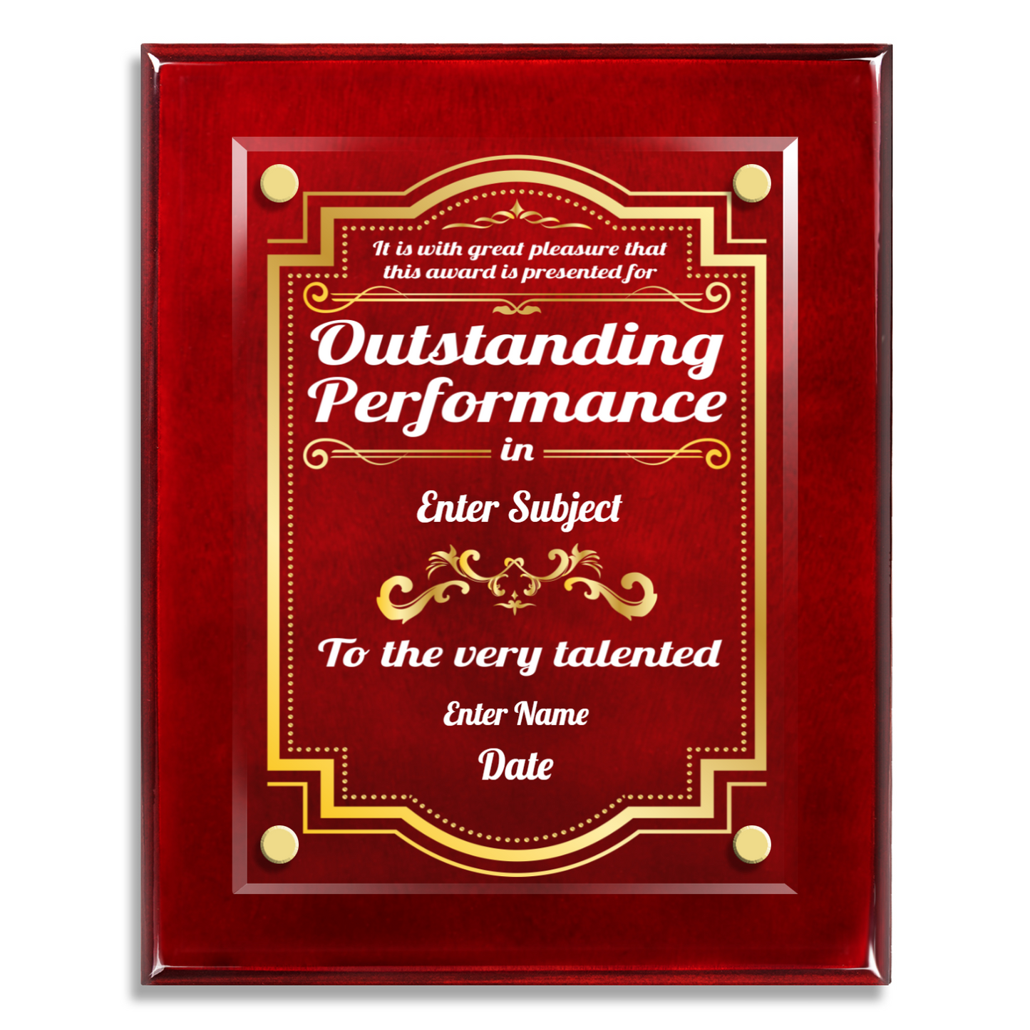 Outstanding Performance Award 4