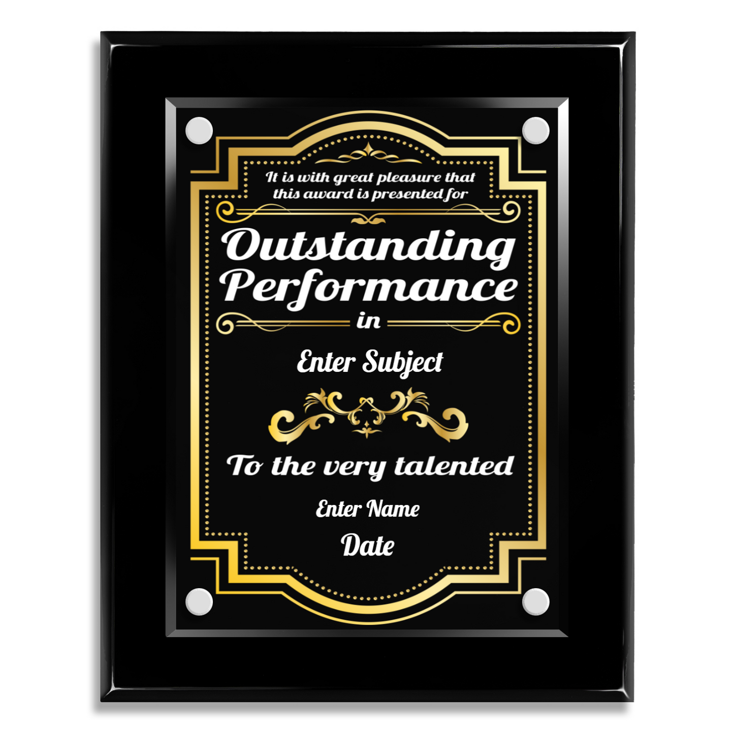 Outstanding Performance Award 4