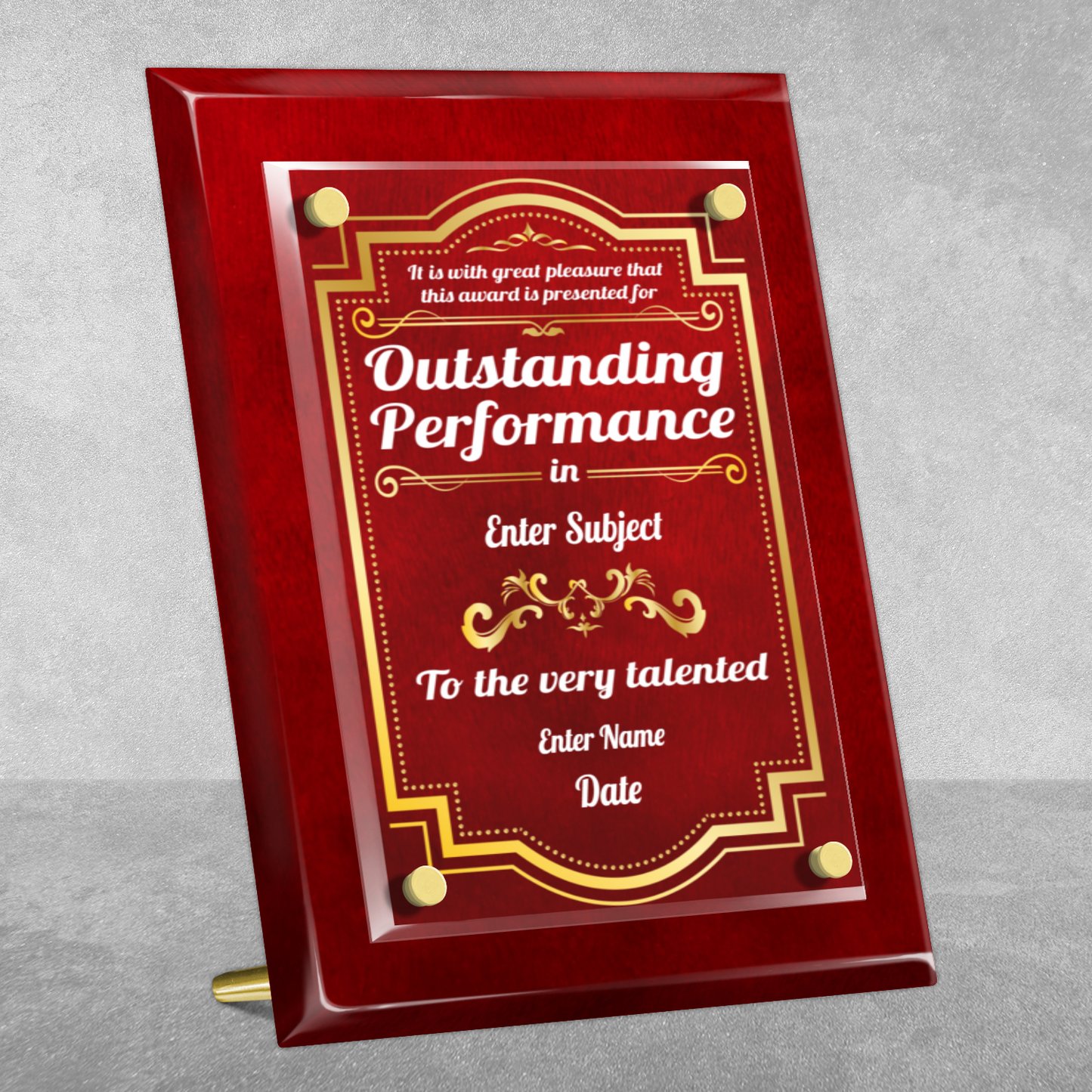 Outstanding Performance Award 4