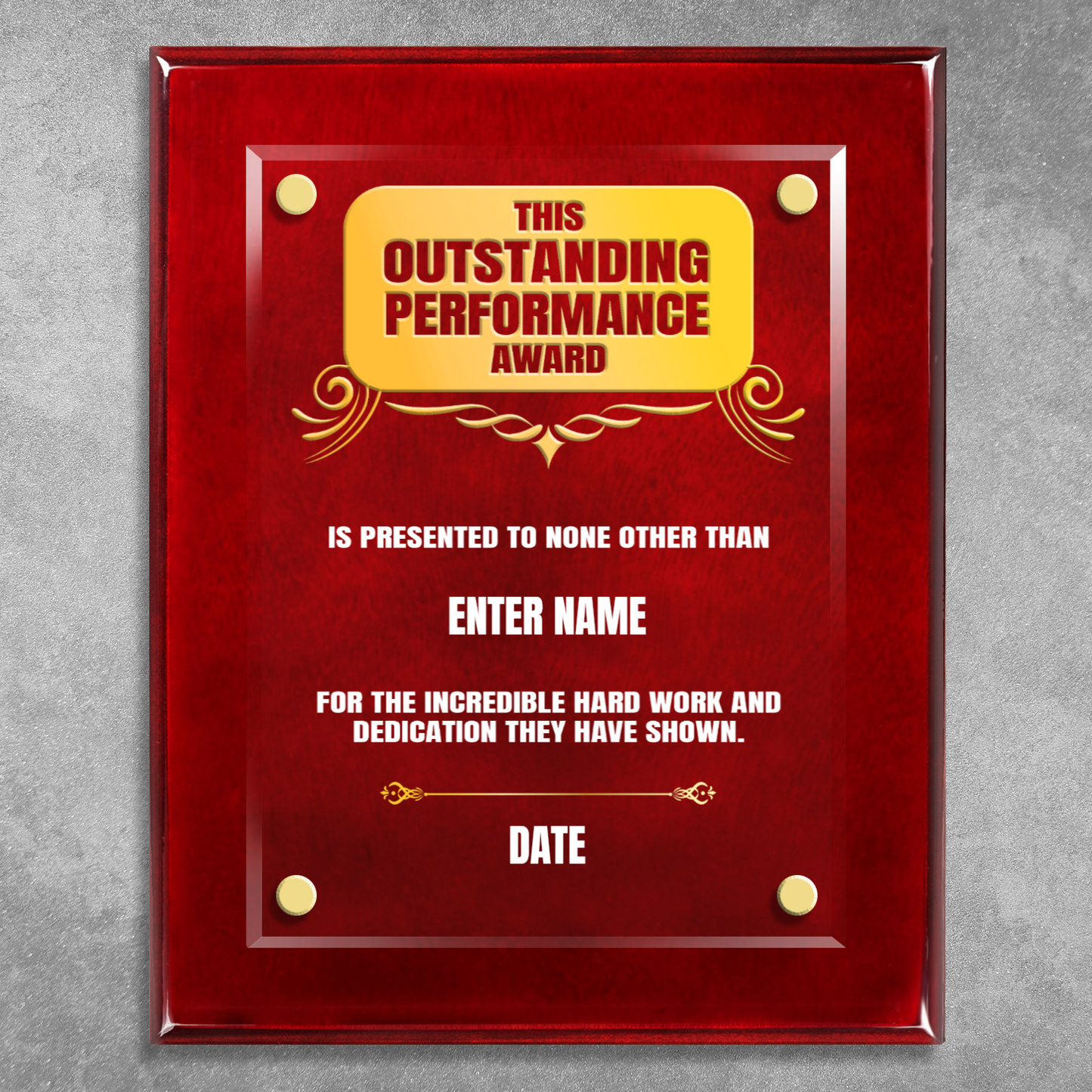 Outstanding Performance Award 3
