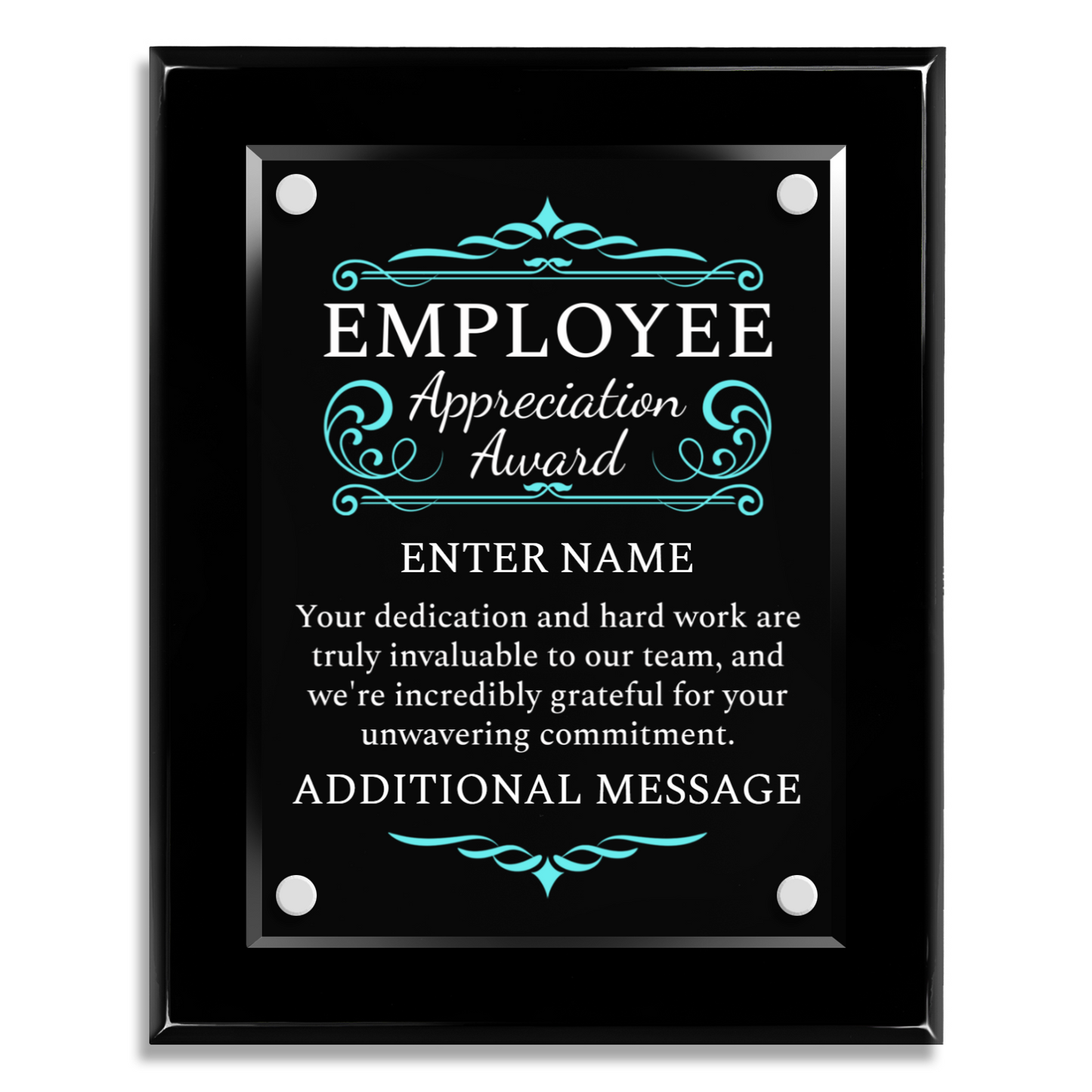 8" x 10" Employee Appreciation Award