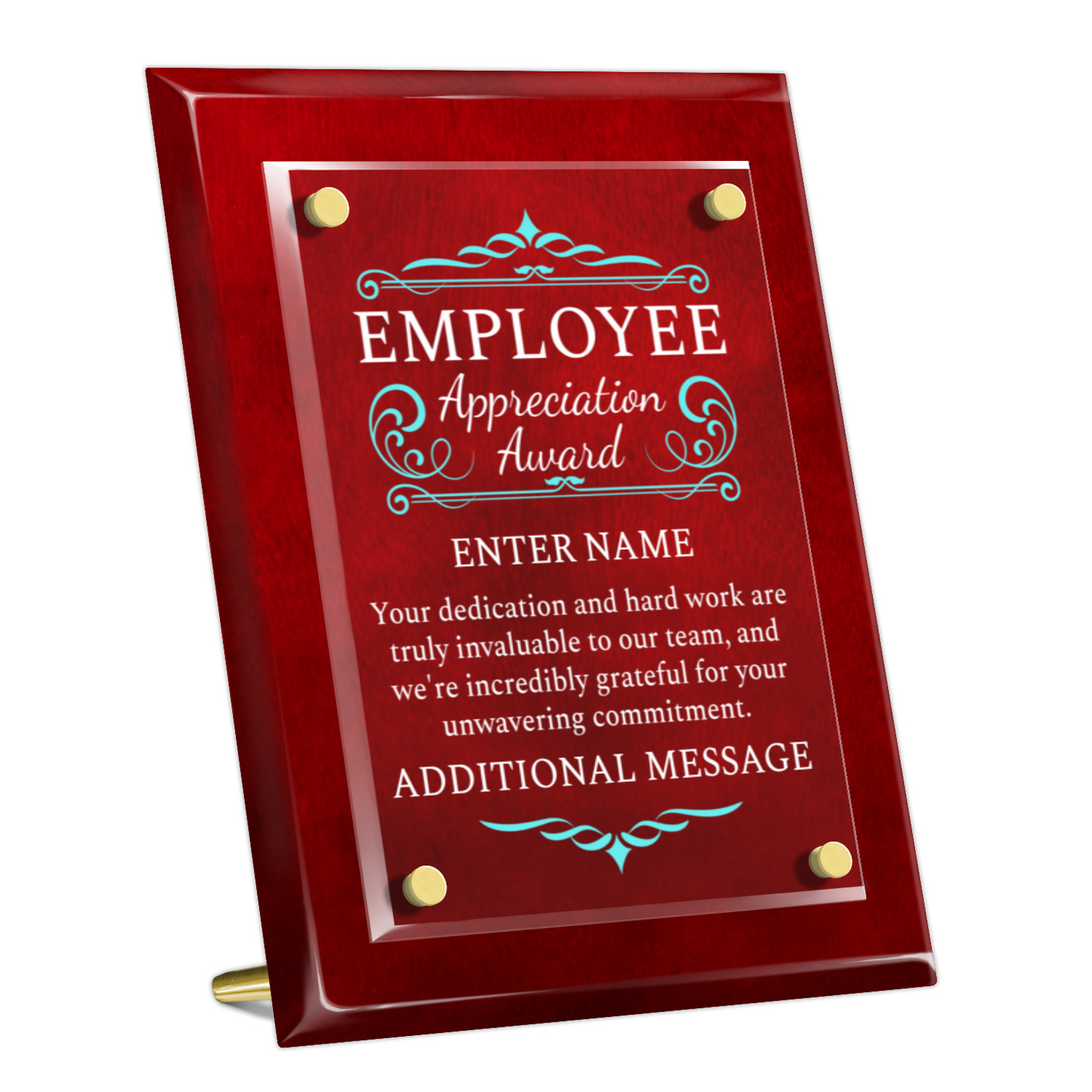 8" x 10" Employee Appreciation Award