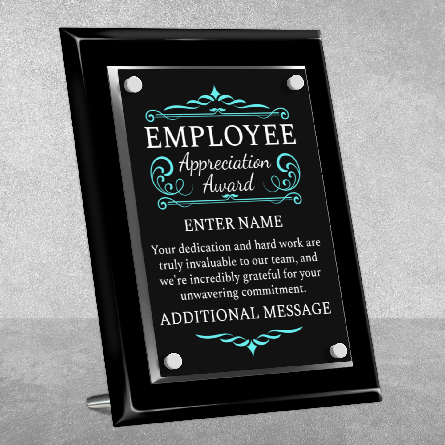 8" x 10" Employee Appreciation Award