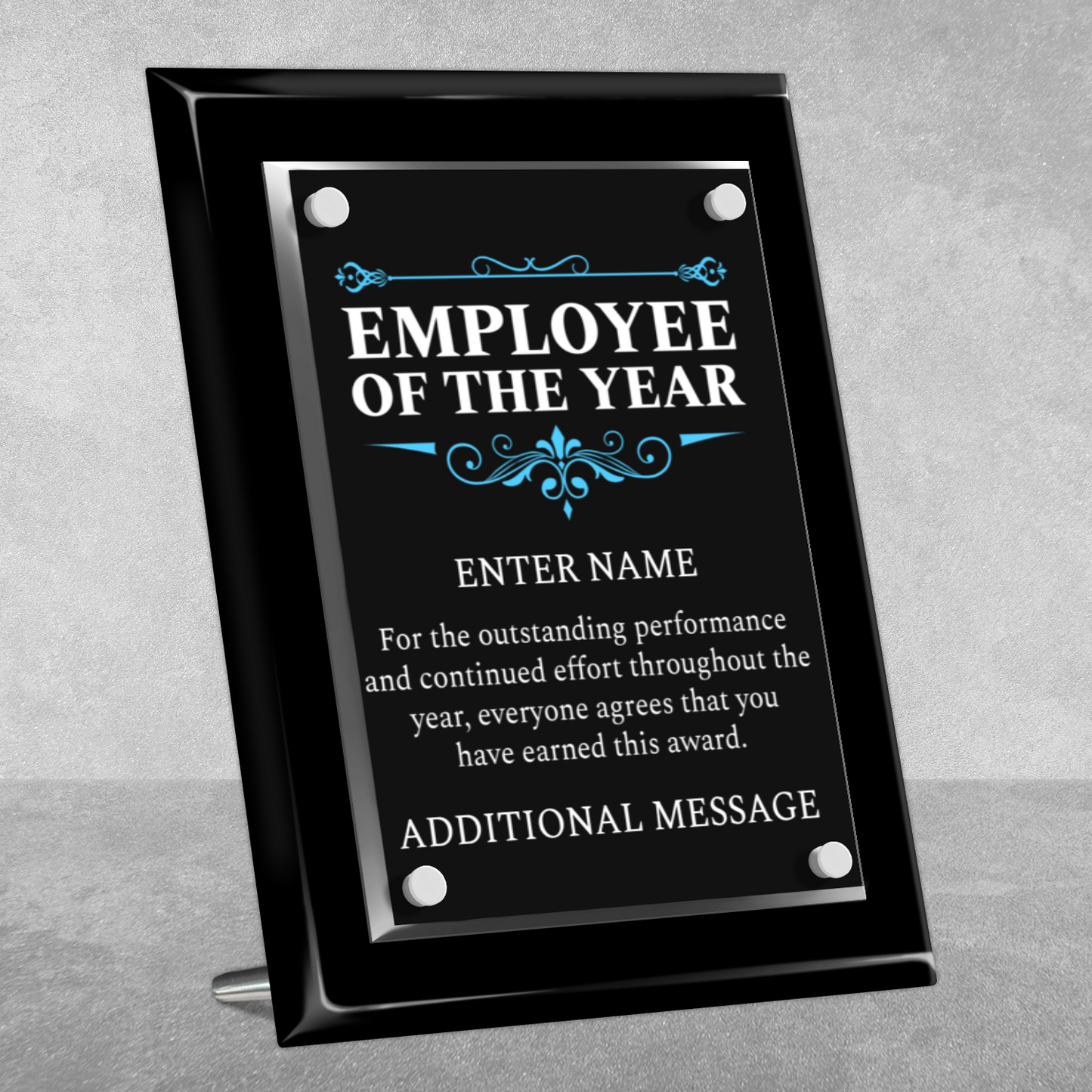 8" x 10" Employee Of The Year Award