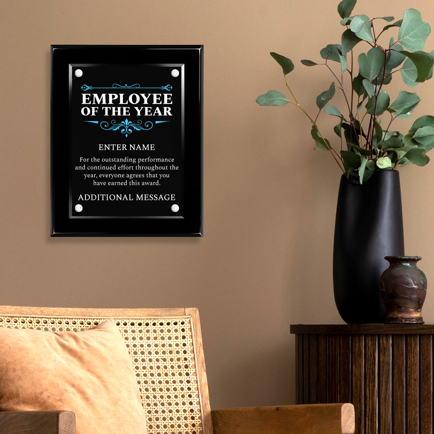 8" x 10" Employee Of The Year Award