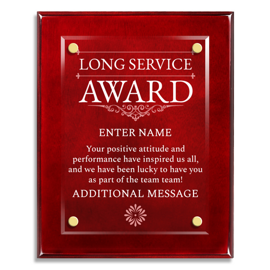 8" x 10" Employee Long Service Award