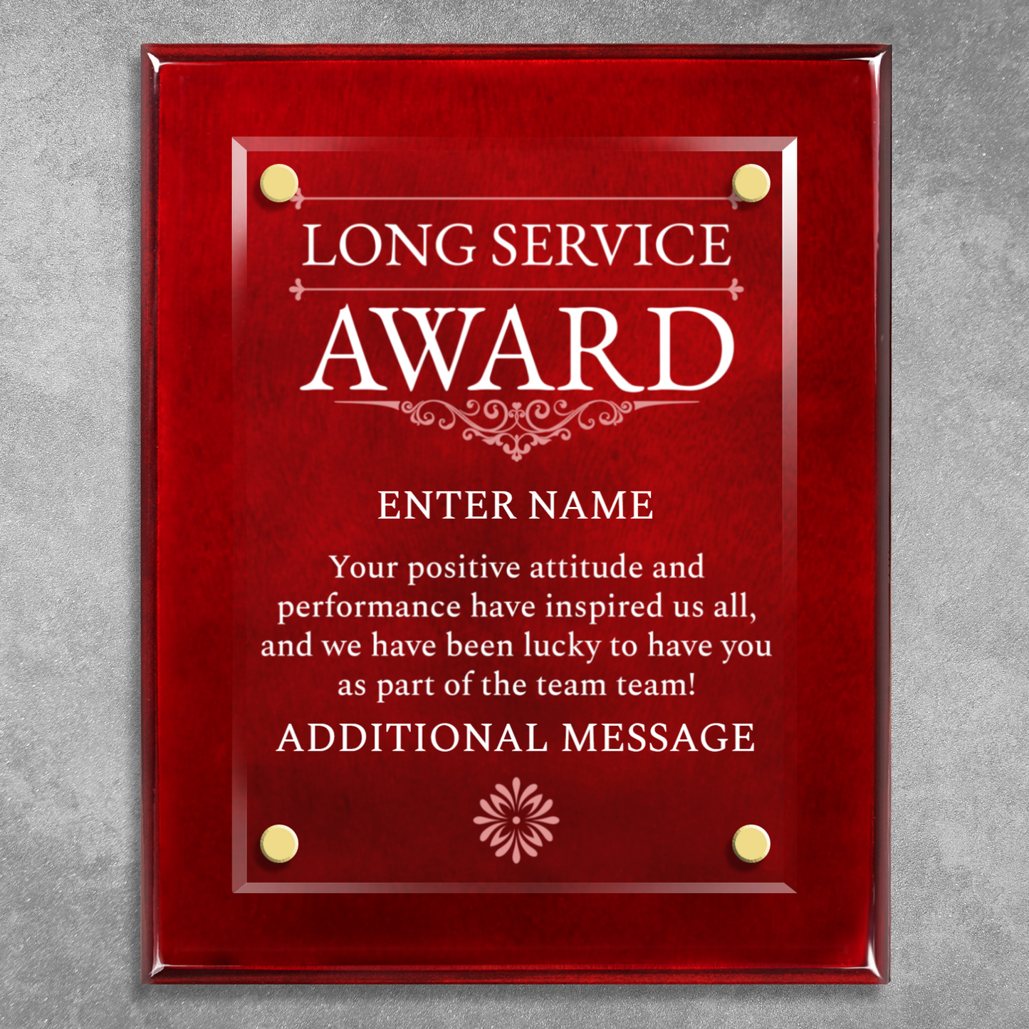 8" x 10" Employee Long Service Award